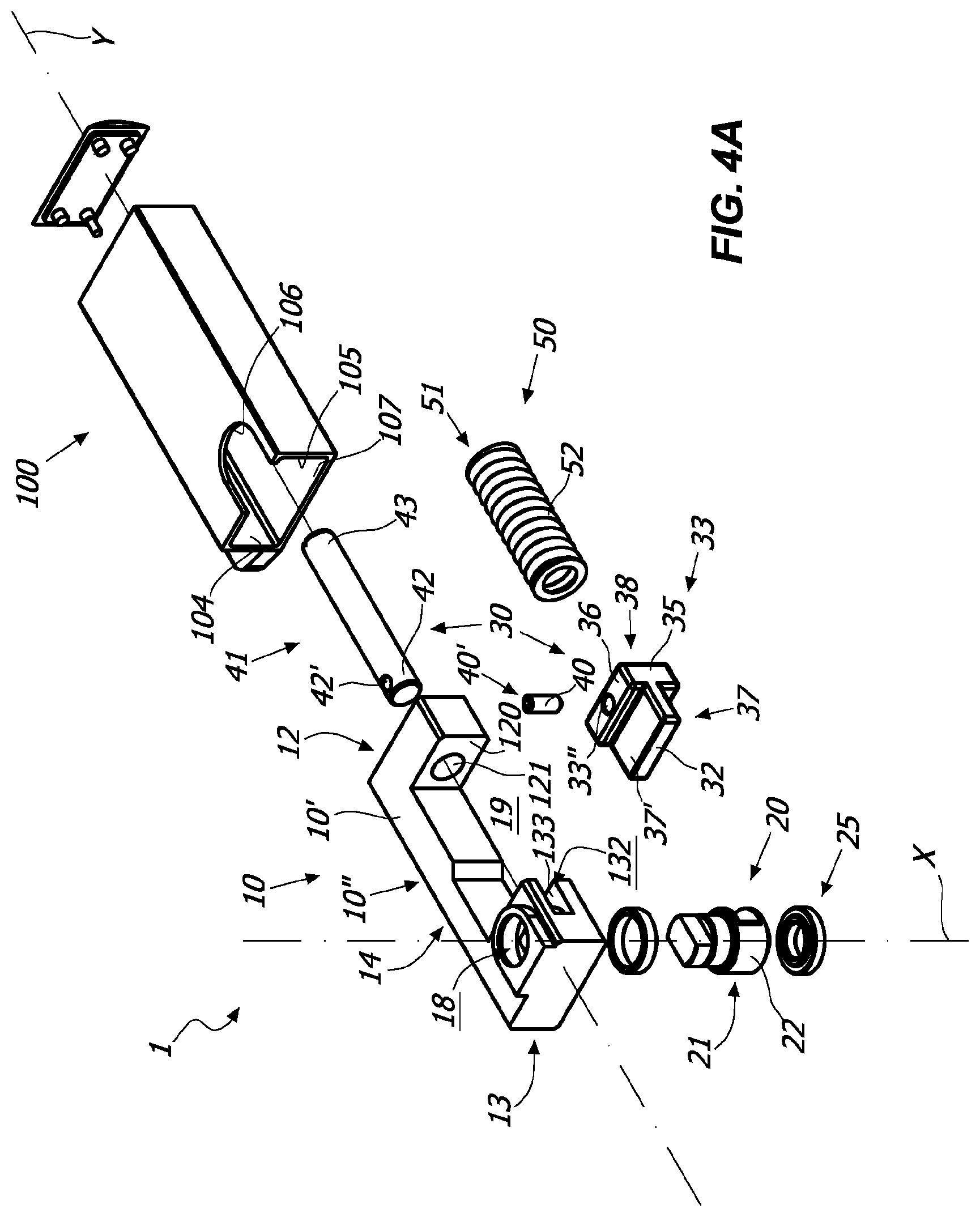 Patent US11781359 Figure 3 – Small bulkiness hinge