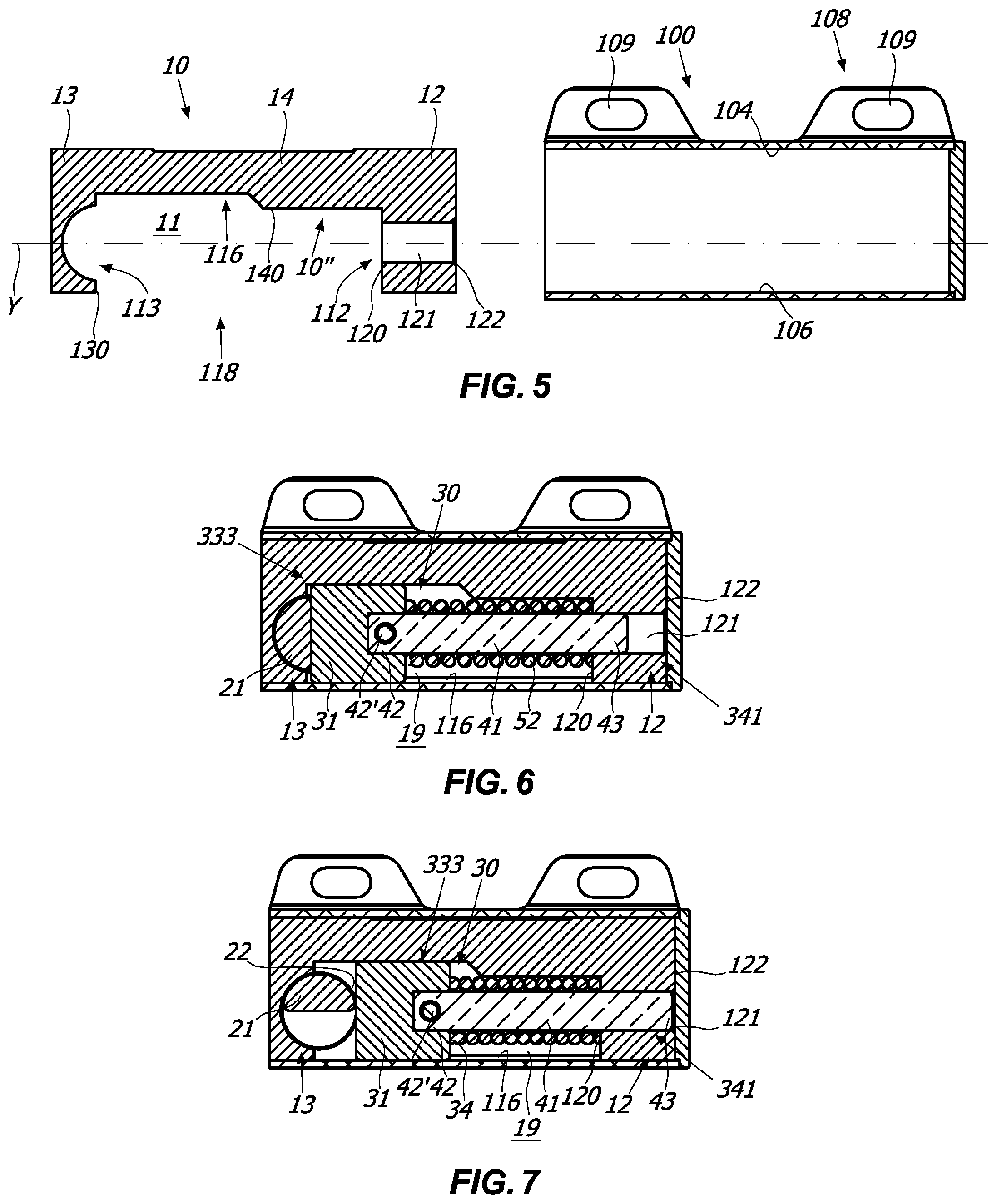 Patent US11781359 Figure 5 – Small bulkiness hinge