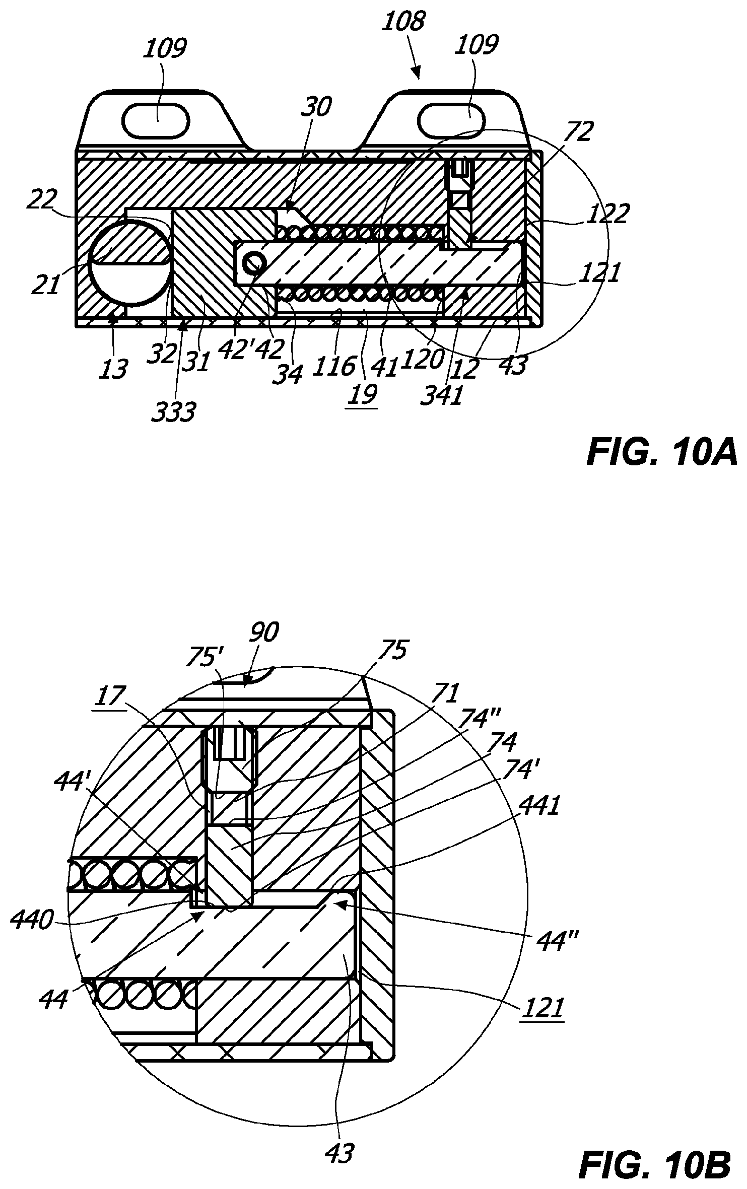 Patent US11781359 Figure 8 – Small bulkiness hinge