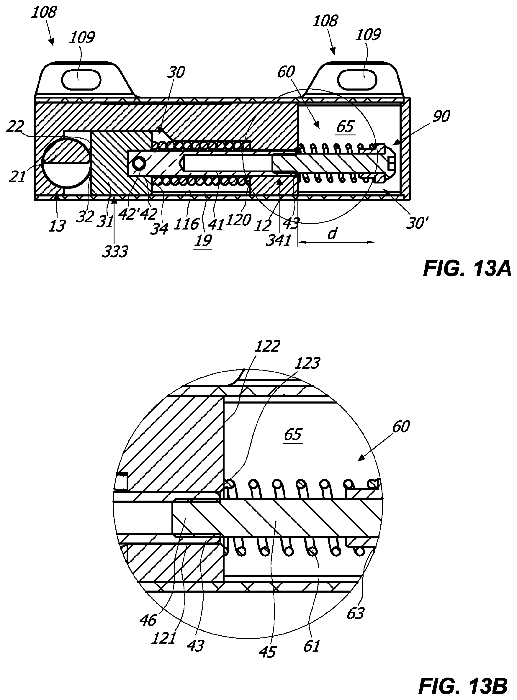 Patent US11781359 Figure 11 – Small bulkiness hinge