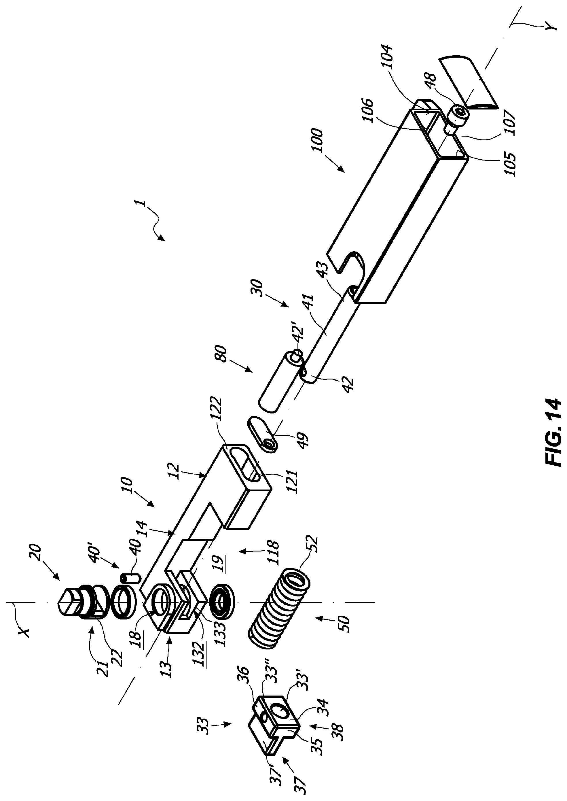 Patent US11781359 Figure 12 – Small bulkiness hinge