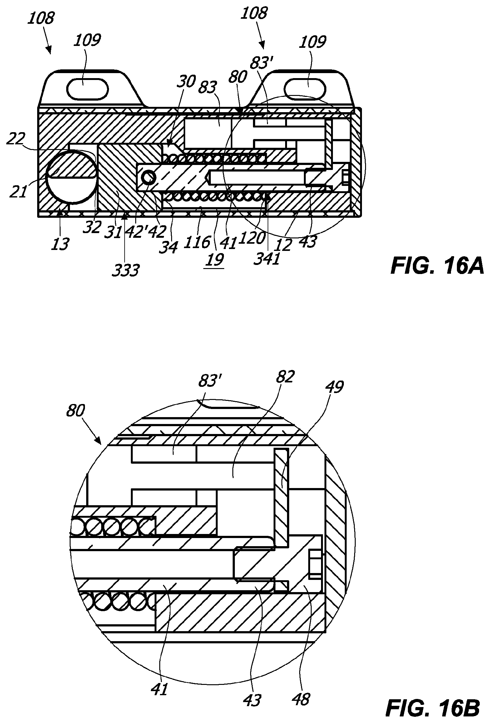 Patent US11781359 Figure 14 – Small bulkiness hinge