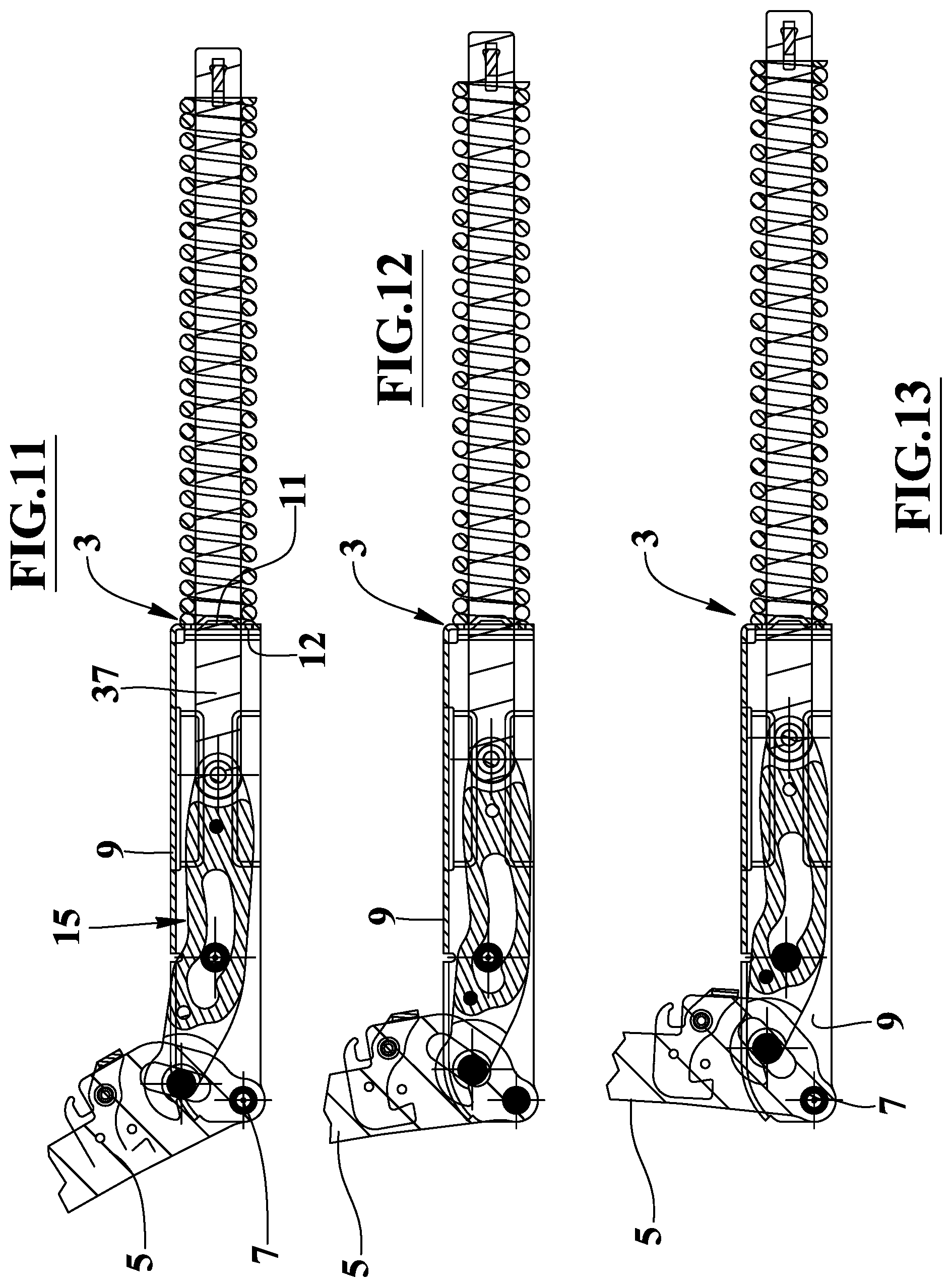 Patent US11781360 Figure 5 – Hinge device with programmable behavior
