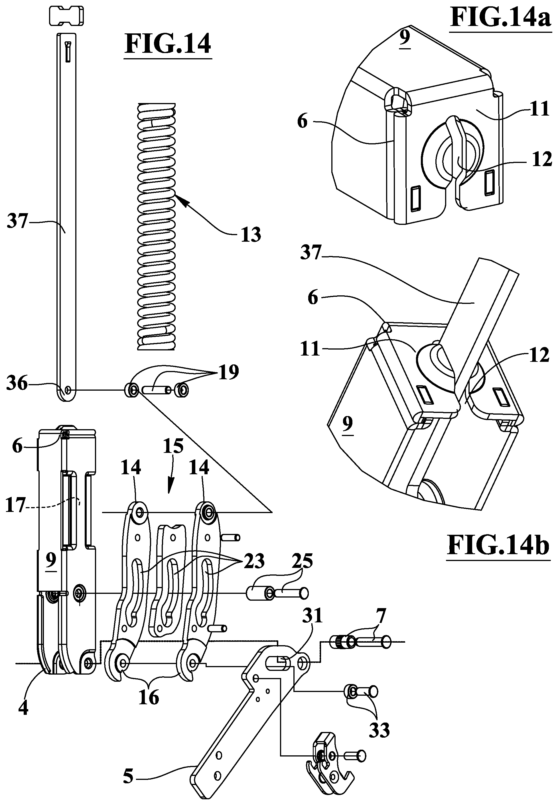 Patent US11781360 Figure 6 – Hinge device with programmable behavior