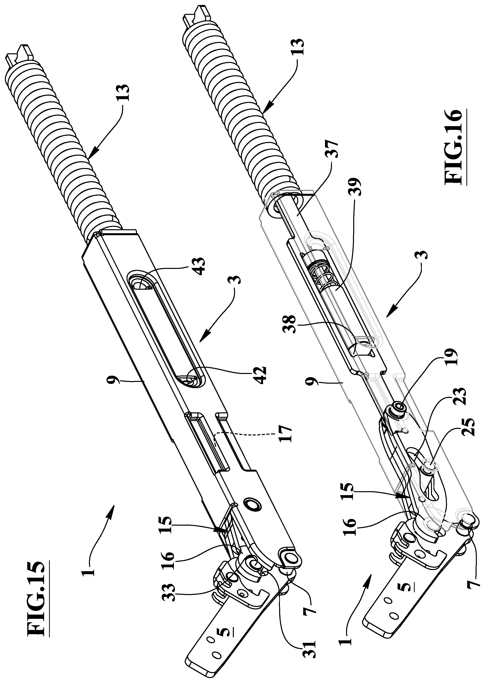 Patent US11781360 Figure 7 – Hinge device with programmable behavior