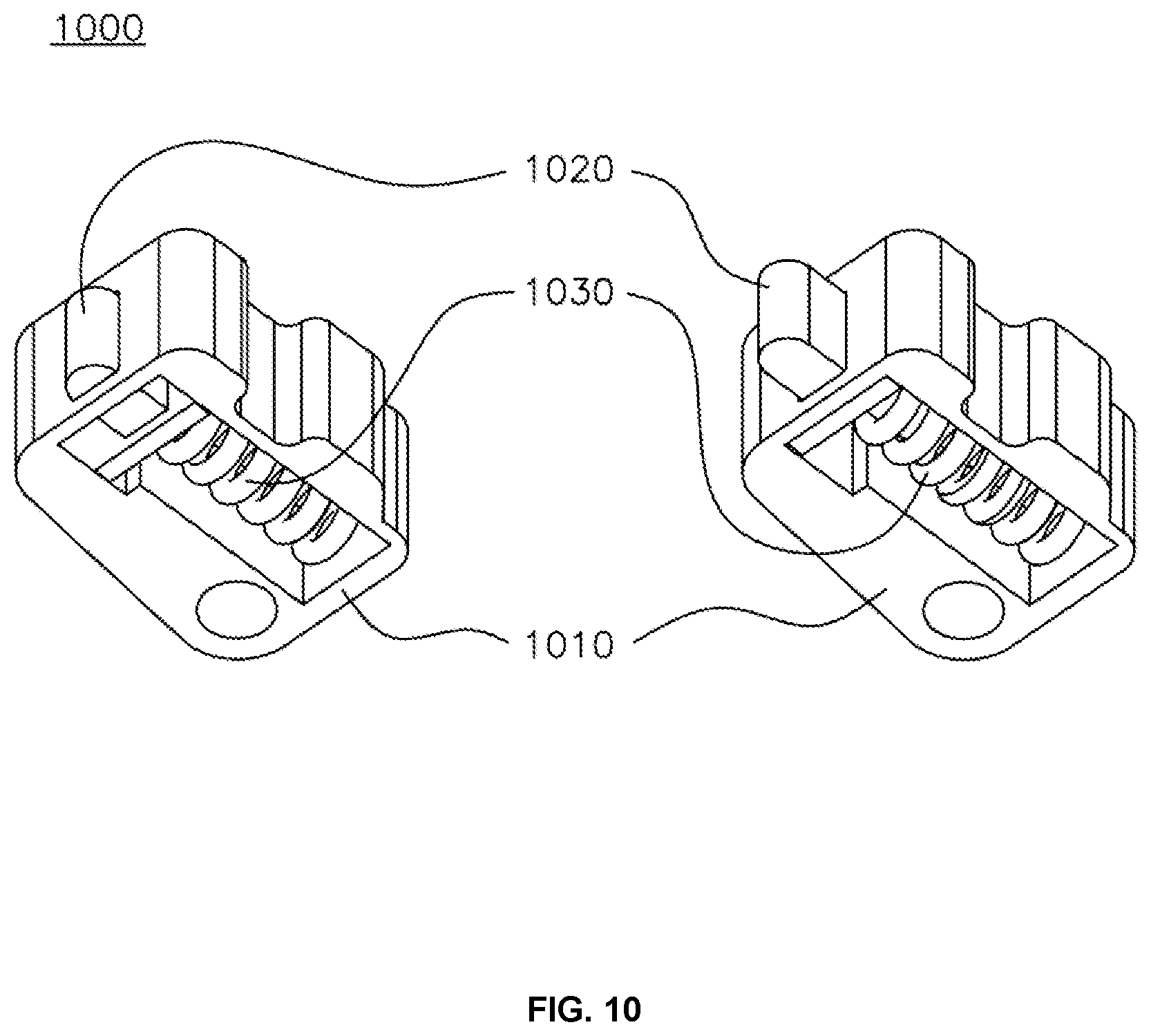 Patent US11781362 Figure 10 – Multi-link door hinge