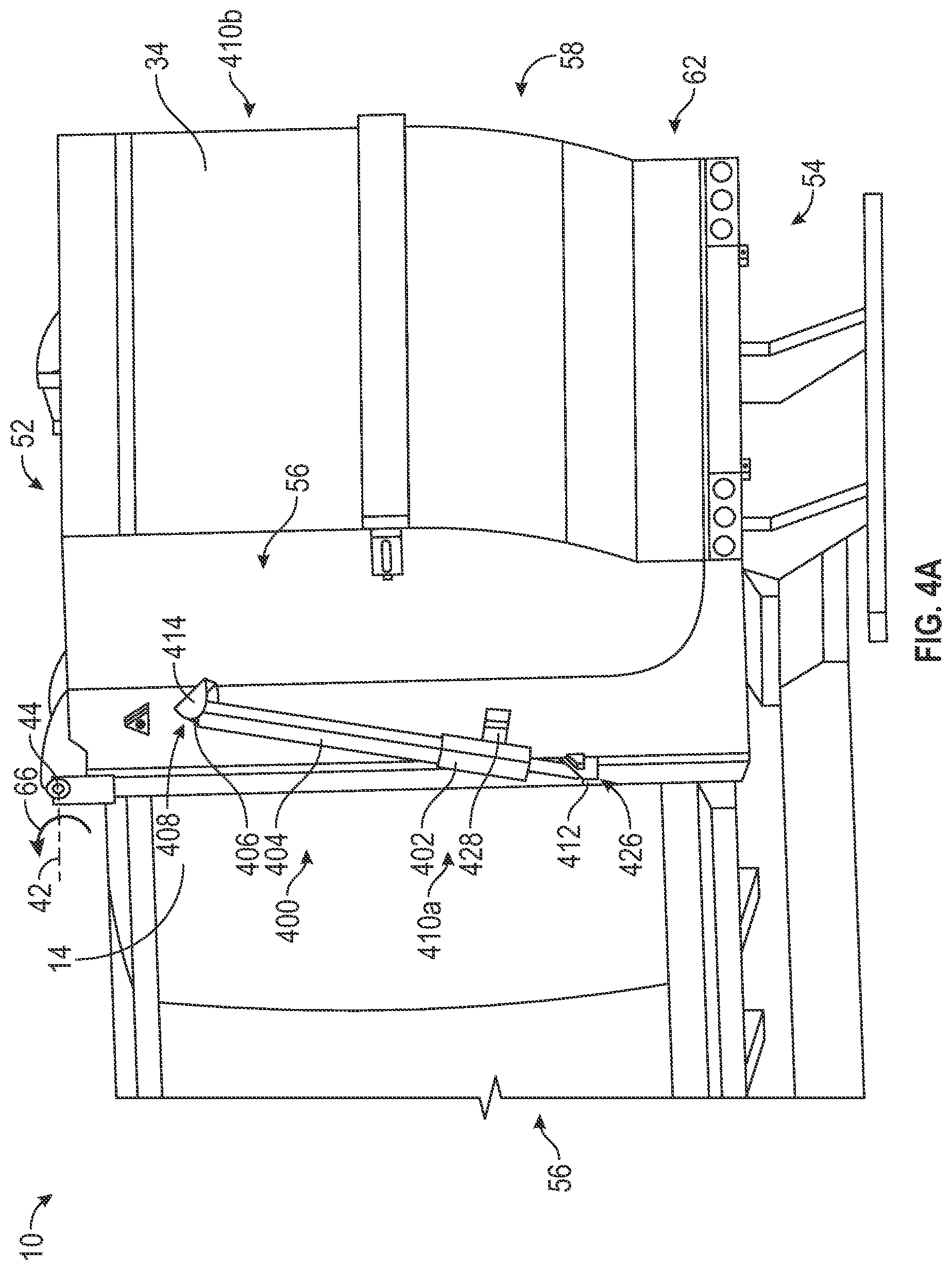 Patent US11781365 Figure 3 – Electric tailgate for electric refuse vehicle