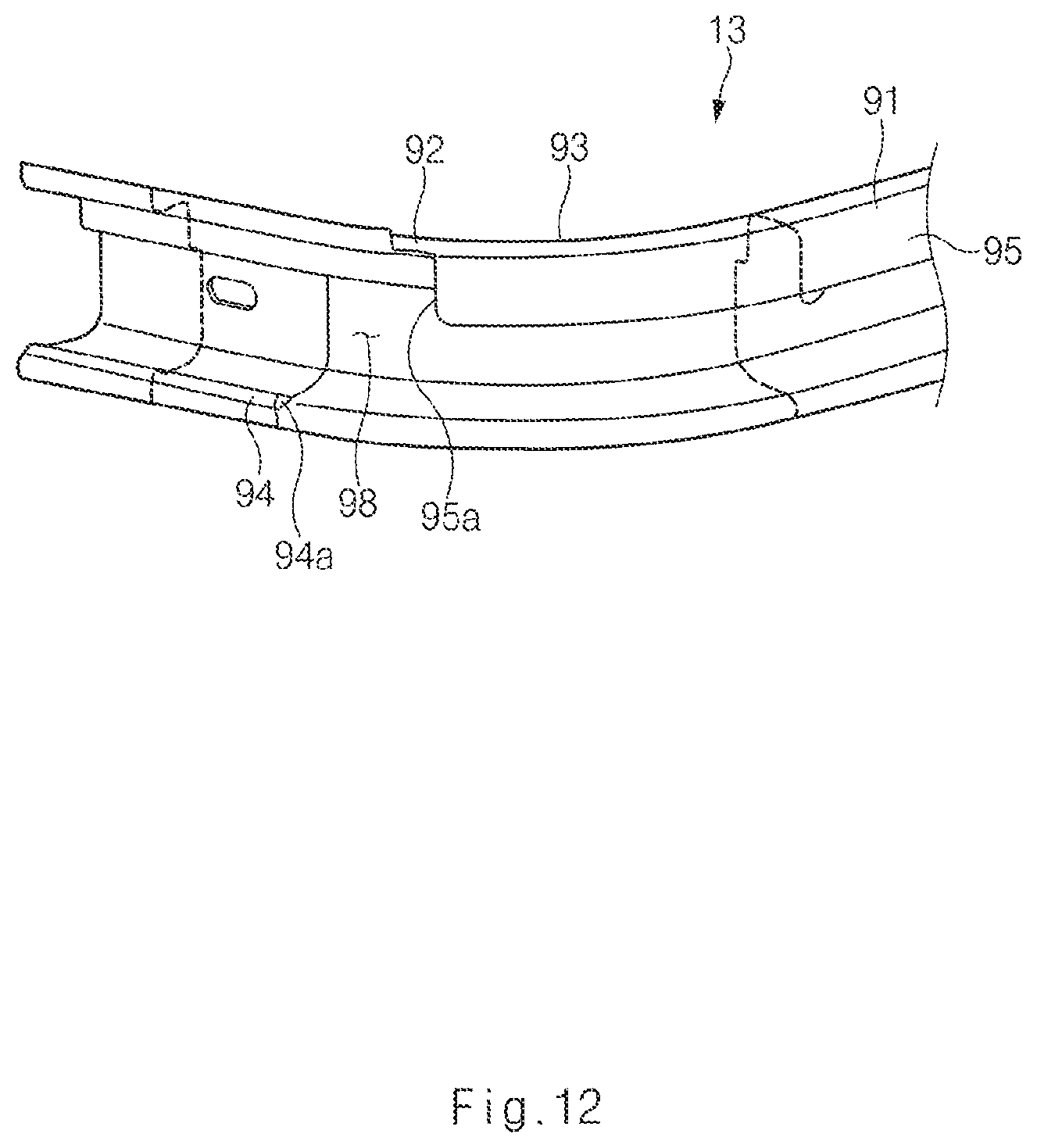 Patent US11781367 Figure 15 – Vehicle door opening and closing apparatus