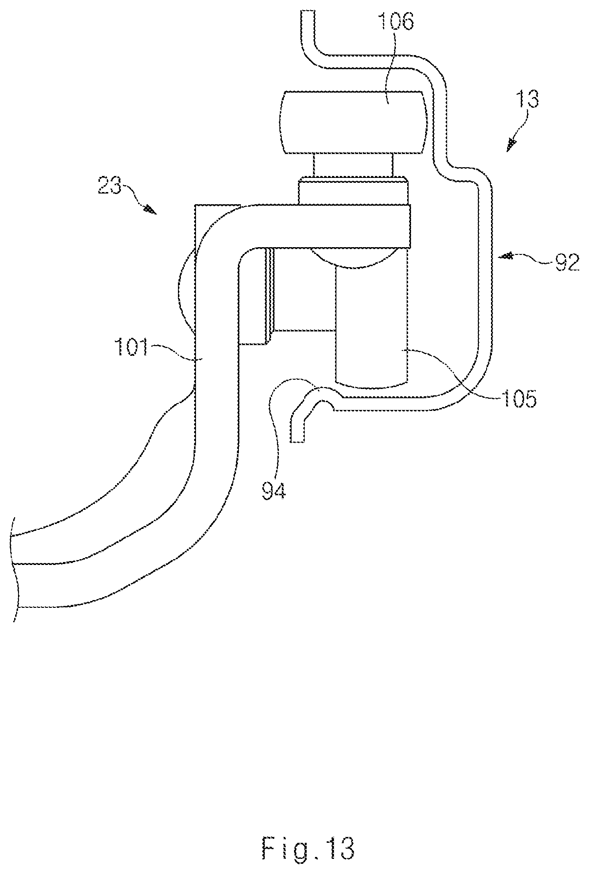 Patent US11781367 Figure 16 – Vehicle door opening and closing apparatus