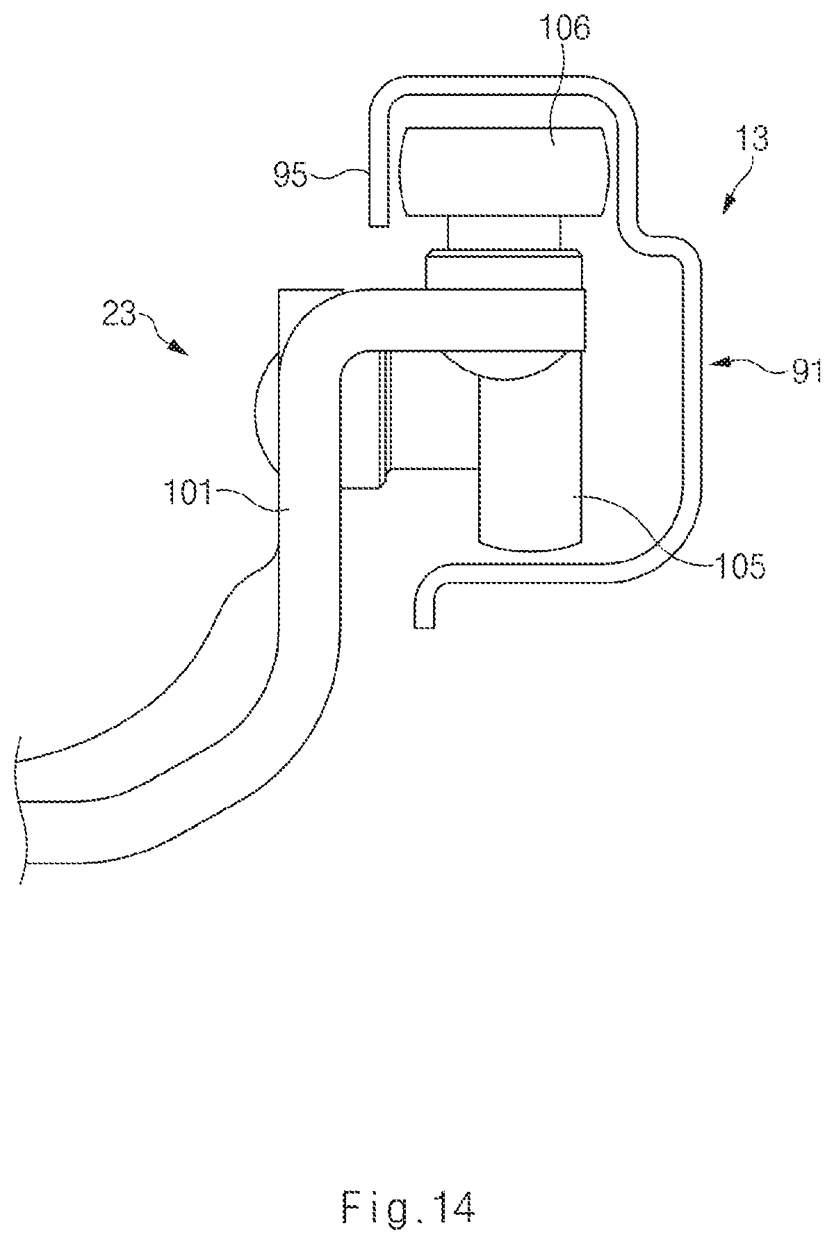 Patent US11781367 Figure 17 – Vehicle door opening and closing apparatus