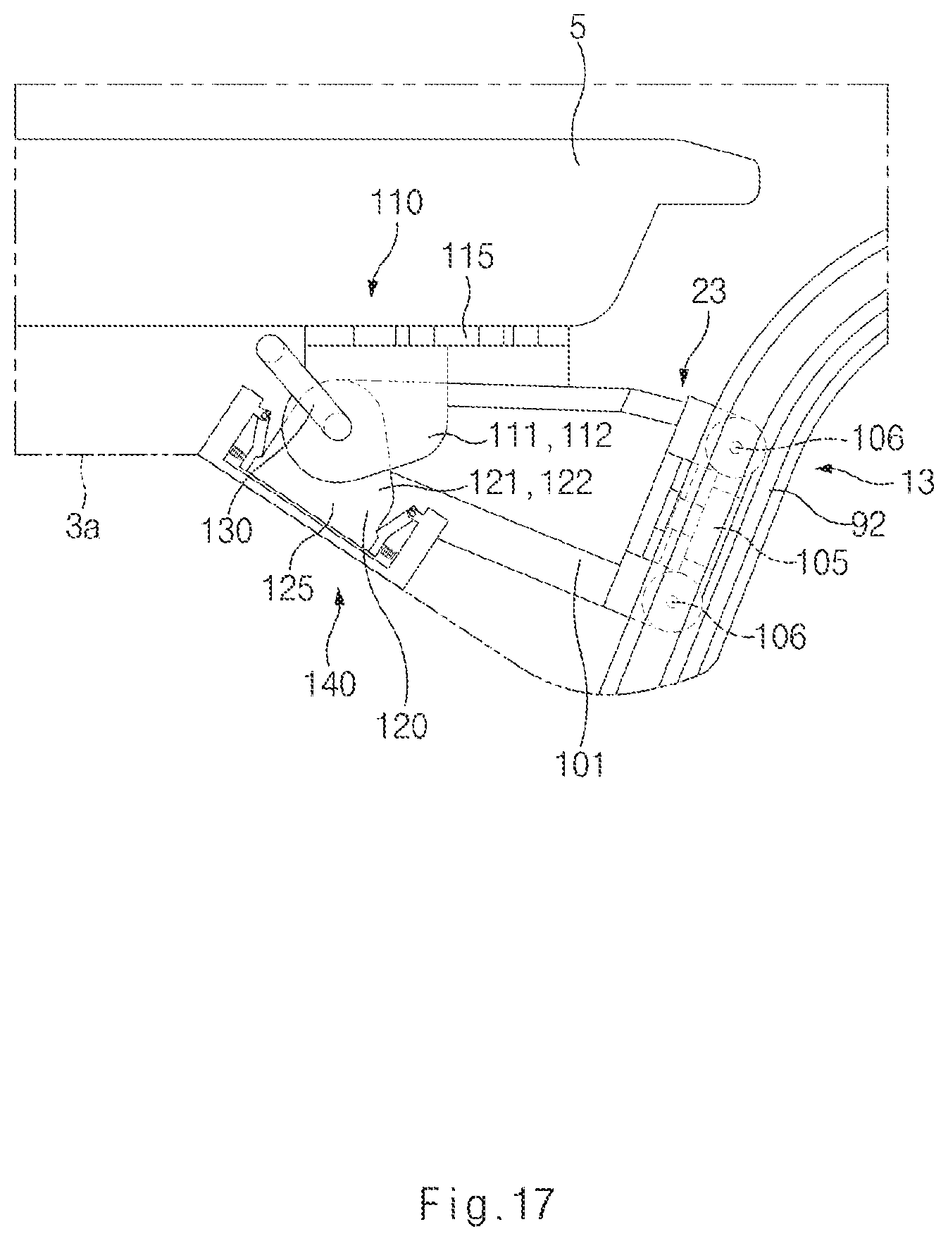 Patent US11781367 Figure 20 – Vehicle door opening and closing apparatus