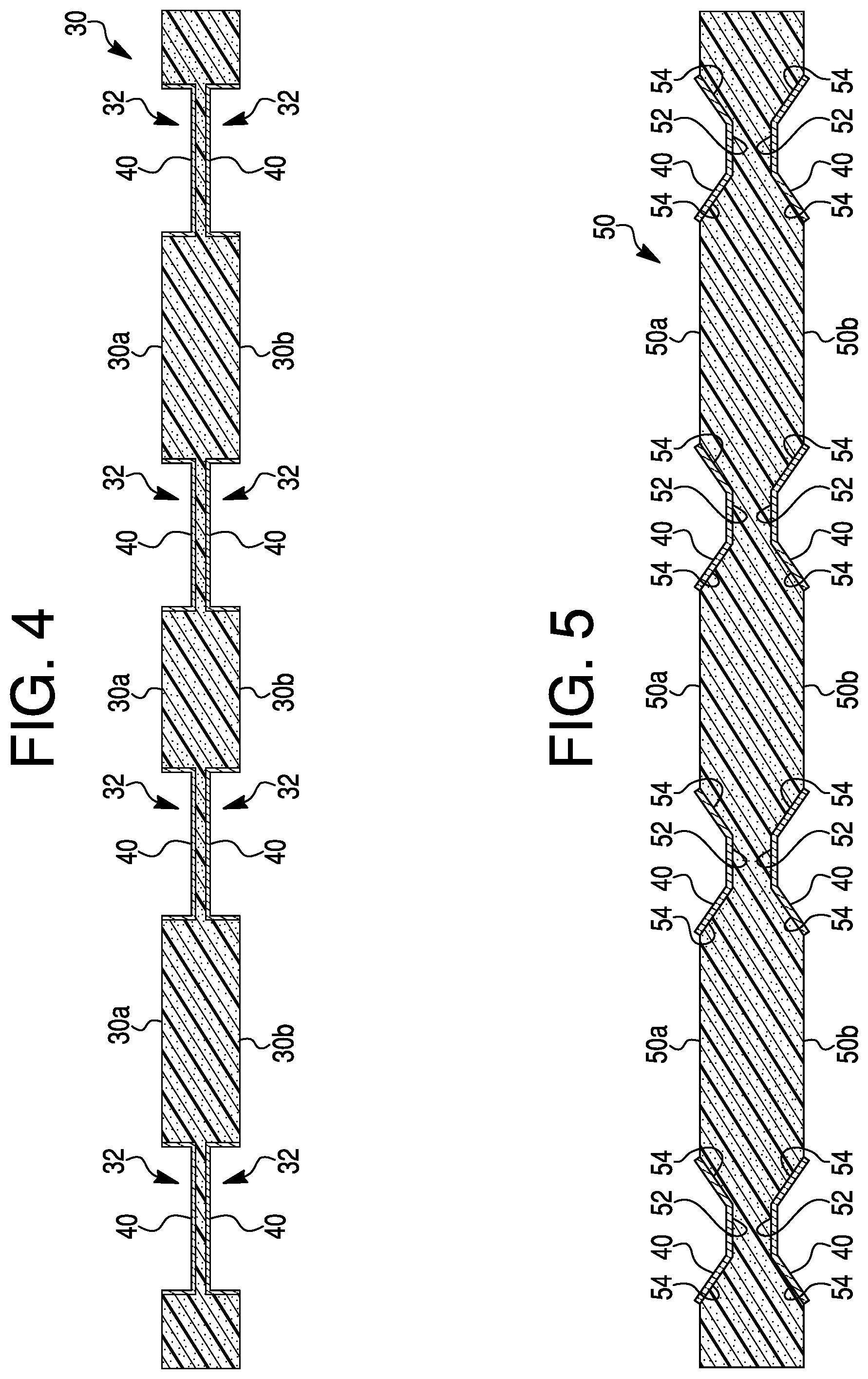 Patent US11781374 Figure 4 – Fire resistant door cores, door skins, and doors including the same
