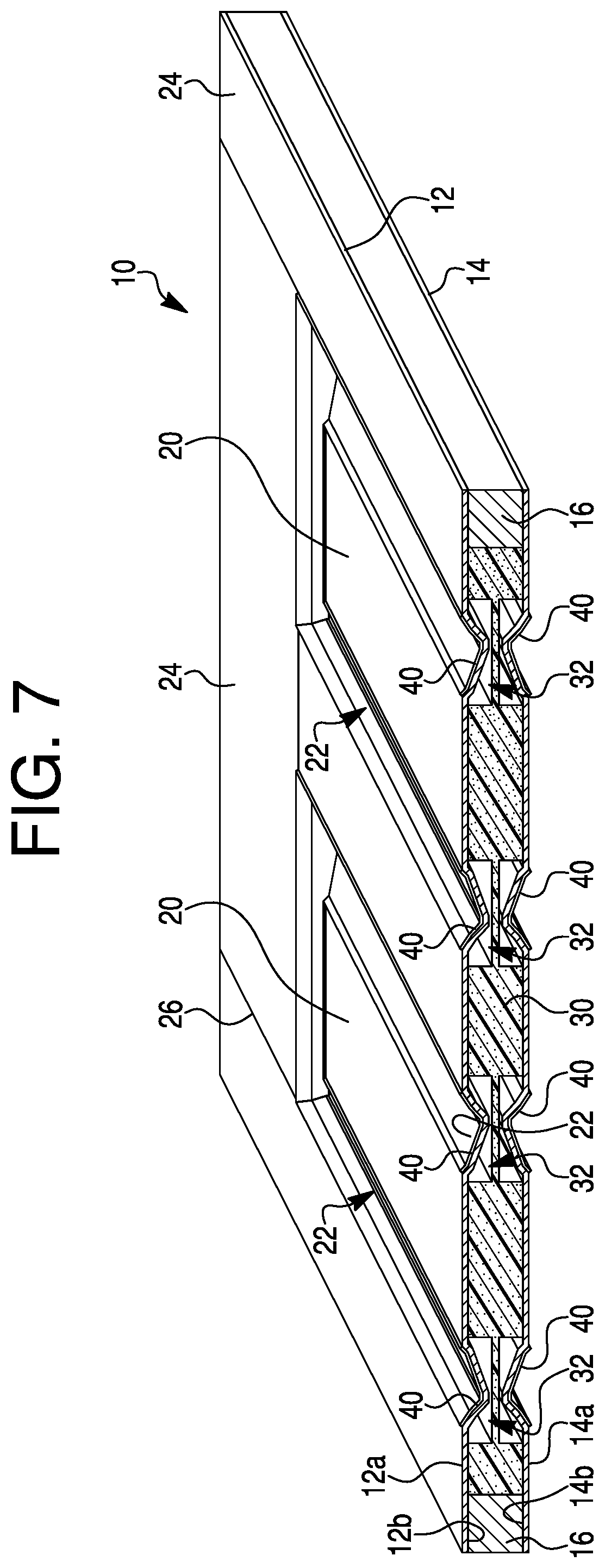 Patent US11781374 Figure 6 – Fire resistant door cores, door skins, and doors including the same