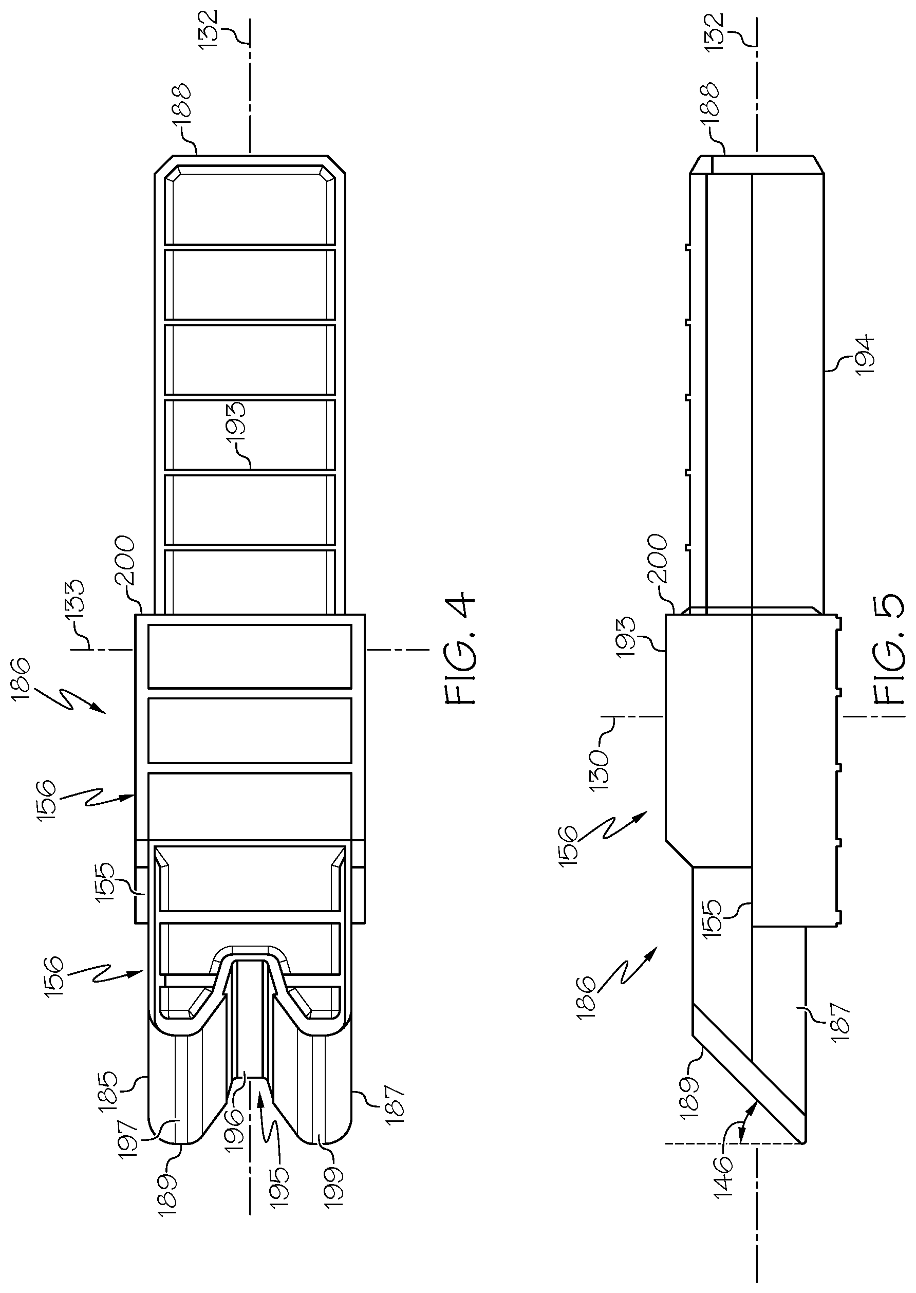 Patent US11781375 Figure 4 – Fenestration unit with panel frame having corner reinforcement plug
