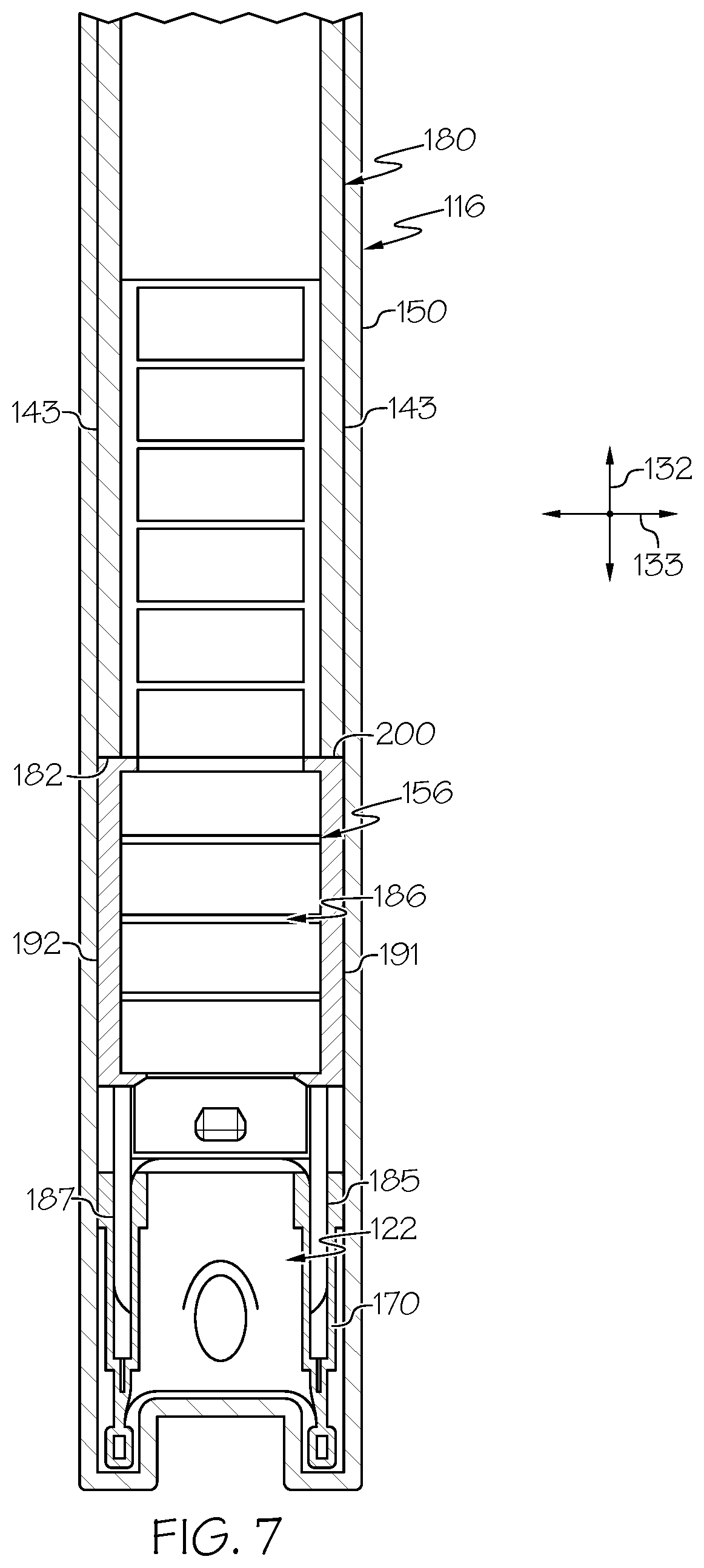 Patent US11781375 Figure 6 – Fenestration unit with panel frame having corner reinforcement plug