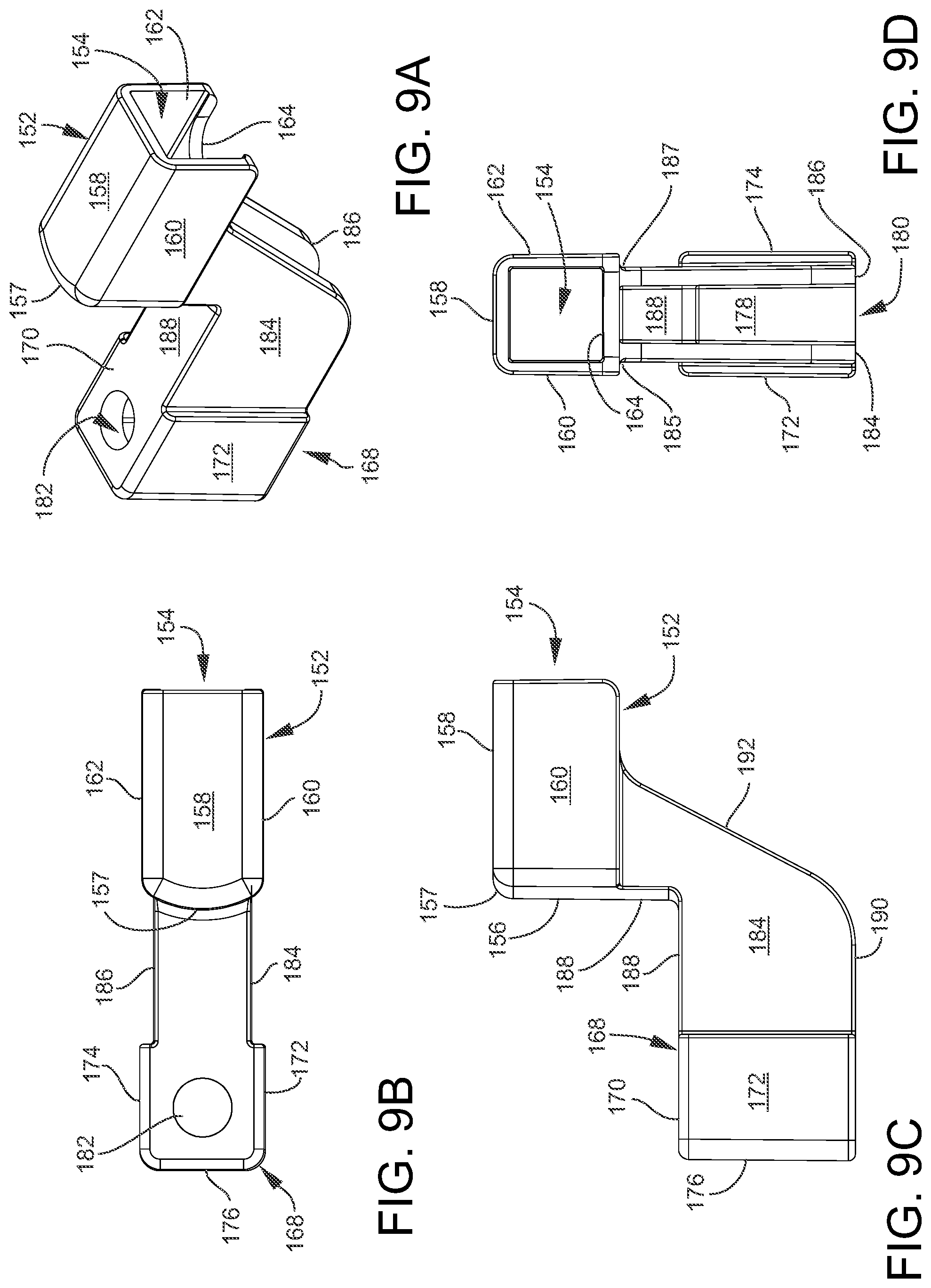 Patent US11781376 Figure 9 – Gated barrier with lift lock