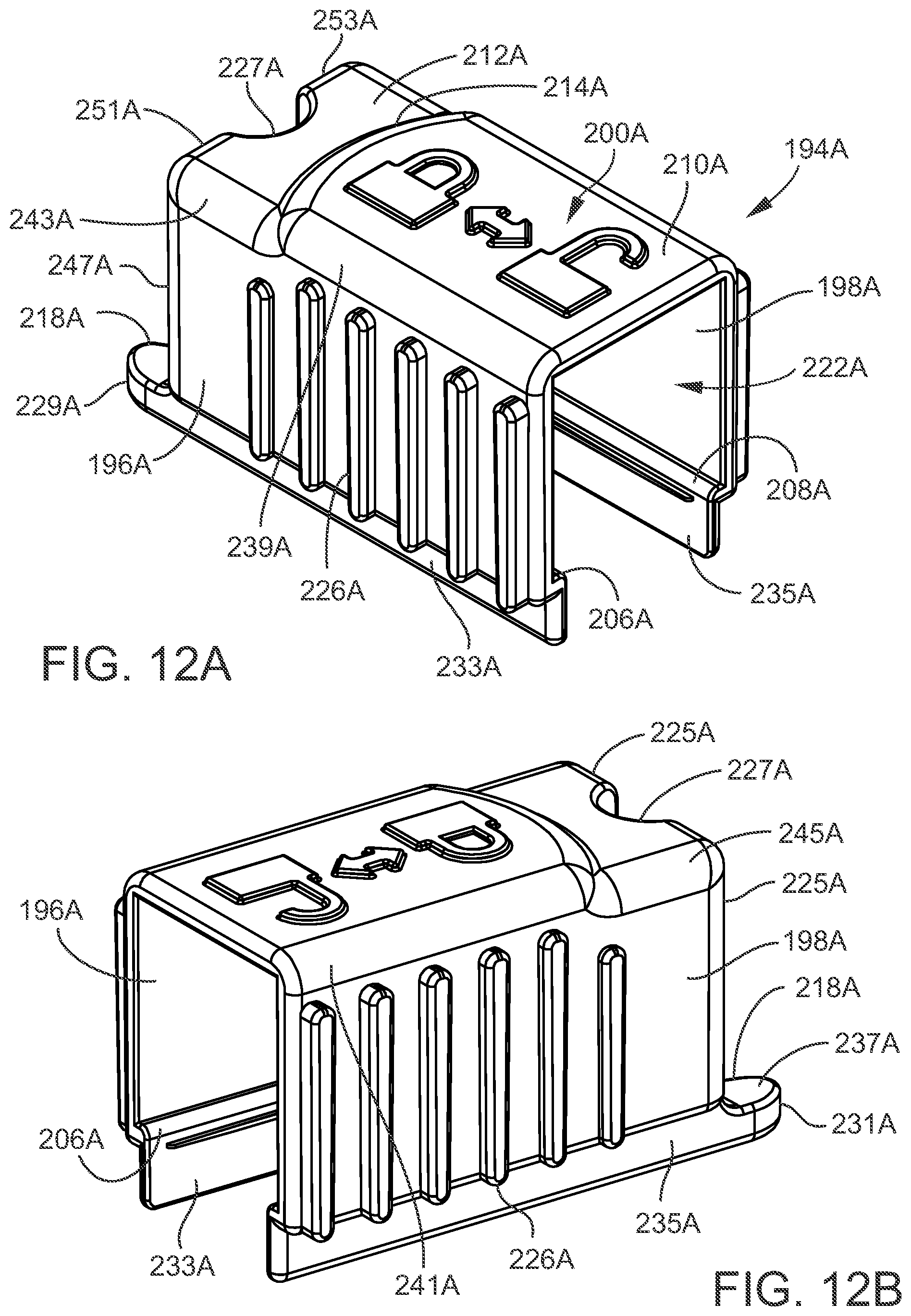 Patent US11781376 Figure 12 – Gated barrier with lift lock