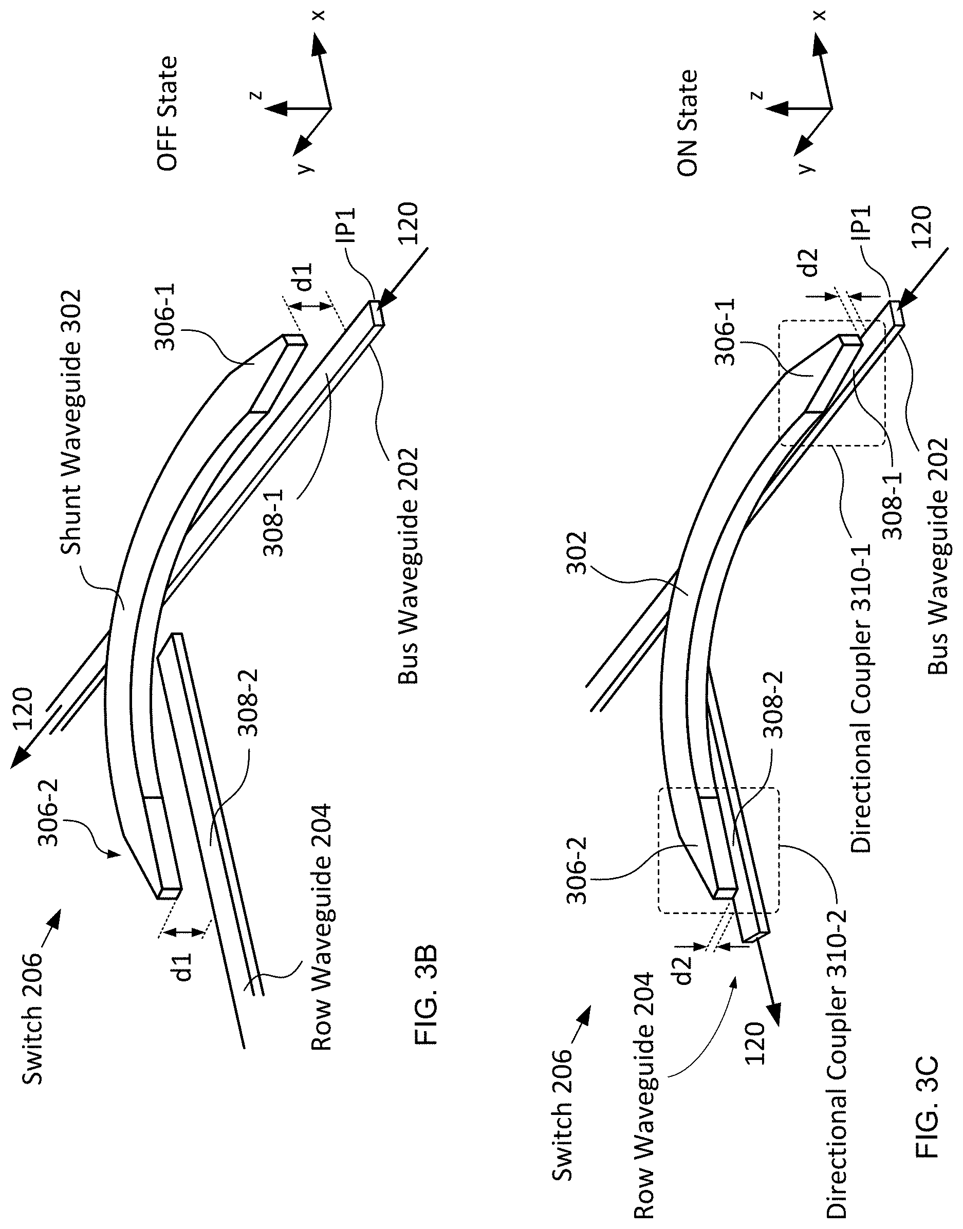 Patent US11781379 Figure 7 – Beam-steering system based on a MEMS-actuated vertical-coupler array