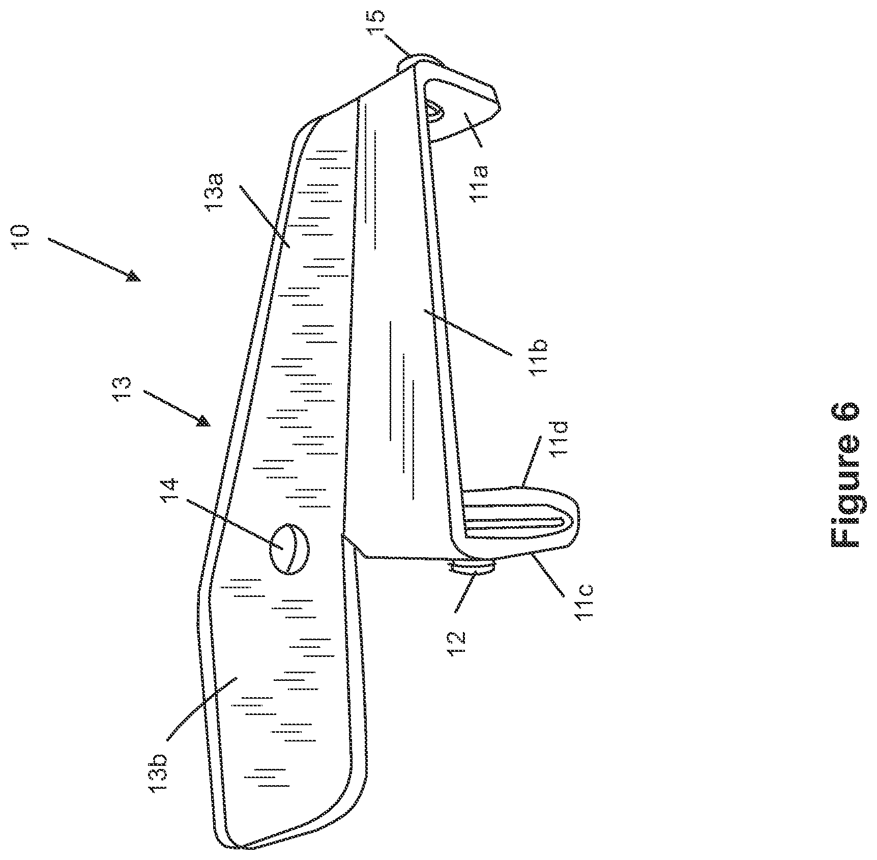 Patent US11781380 Figure 6 – Multi use support fixture for use with ladders