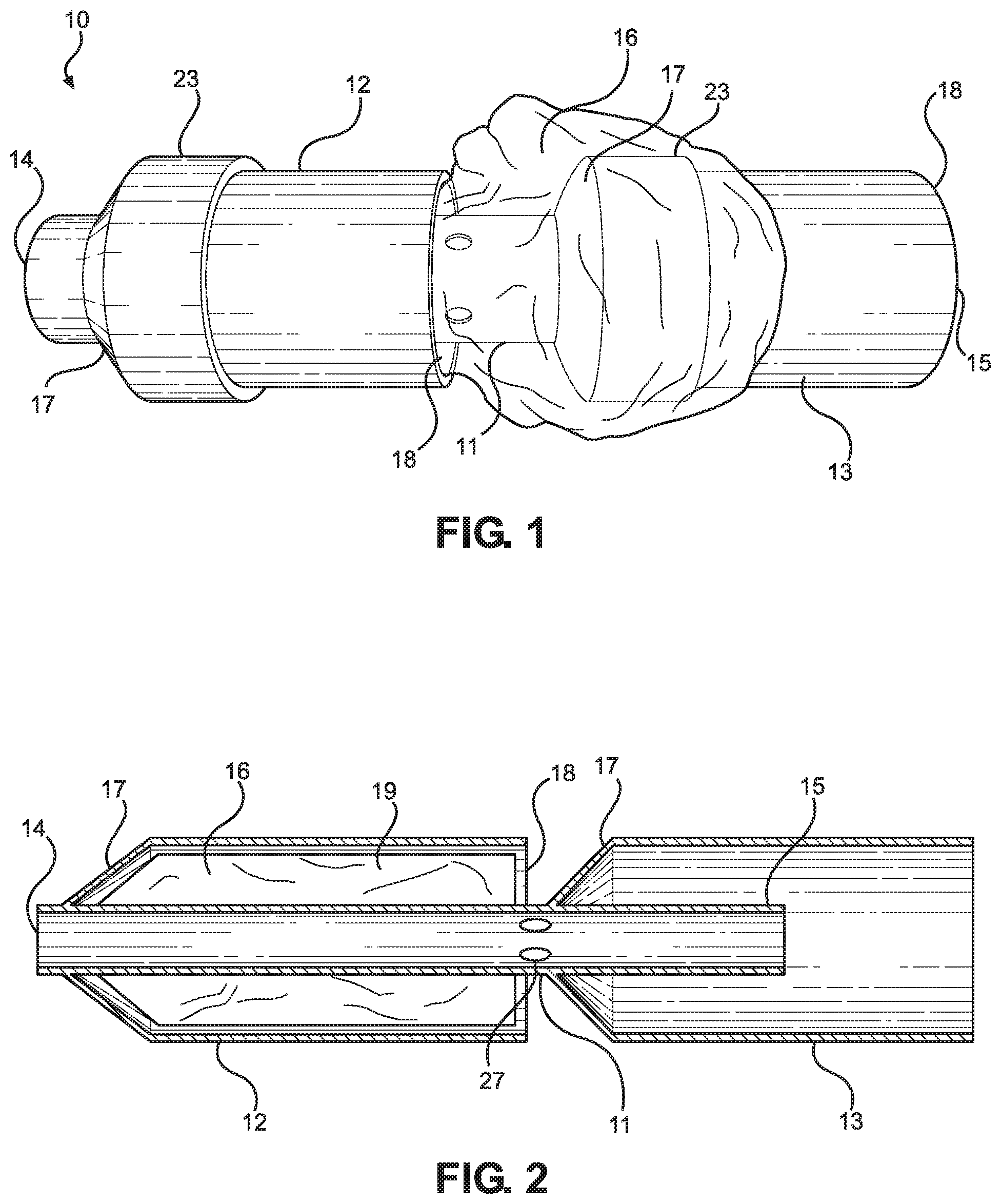 Patent US11781381 Figure 1 – Drill bore protection device and method