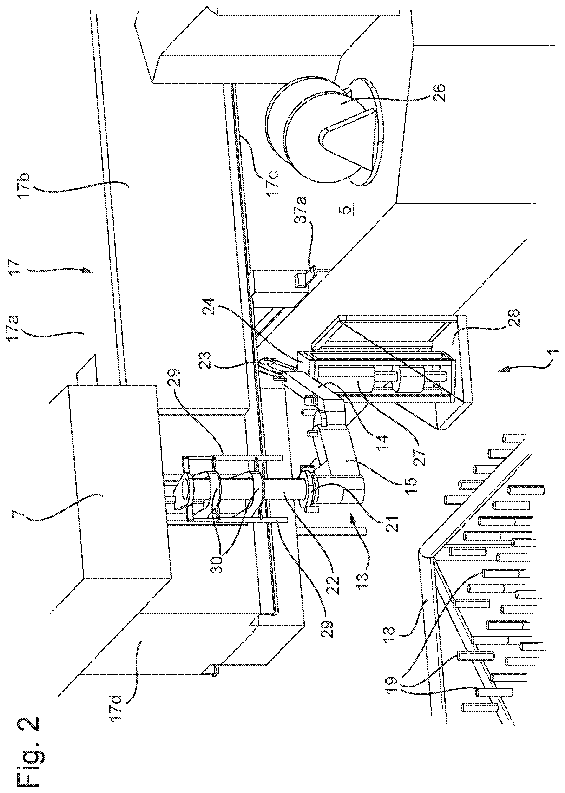 Patent US11781384 Figure 2 – Drilling installation: handling system, method for independent operations