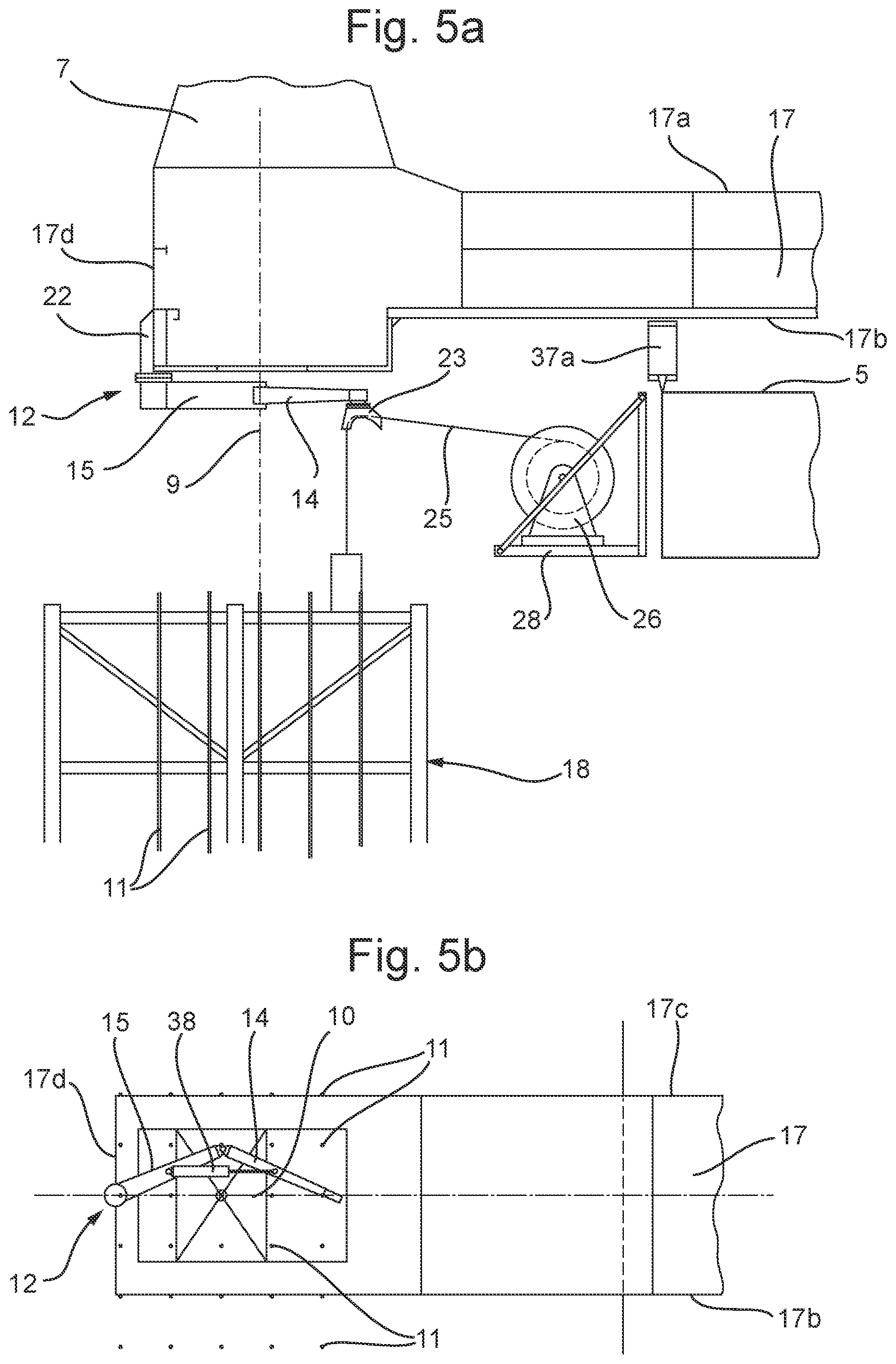 Patent US11781384 Figure 5 – Drilling installation: handling system, method for independent operations
