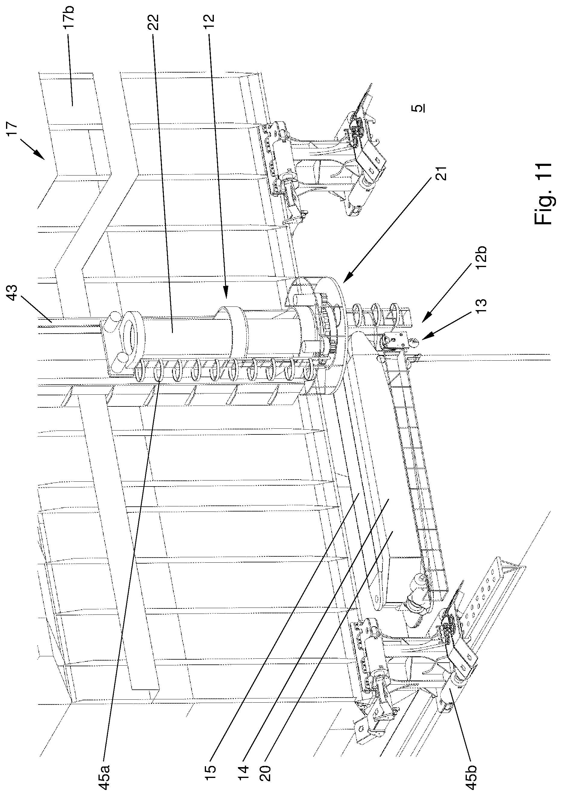 Patent US11781384 Figure 11 – Drilling installation: handling system, method for independent operations