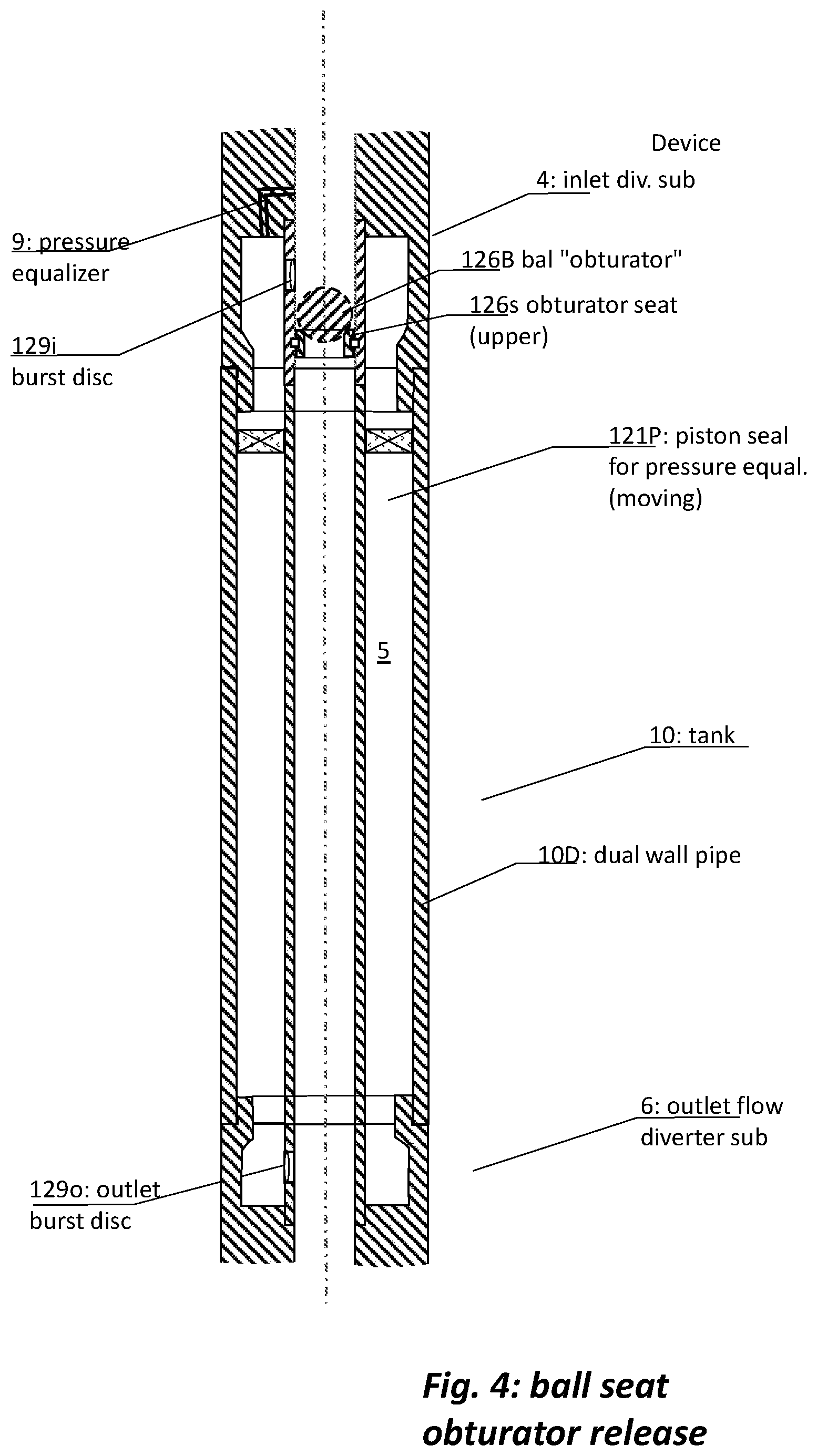 Patent US11781386 Figure 4 – Tool for remedial of lost circulation while drilling
