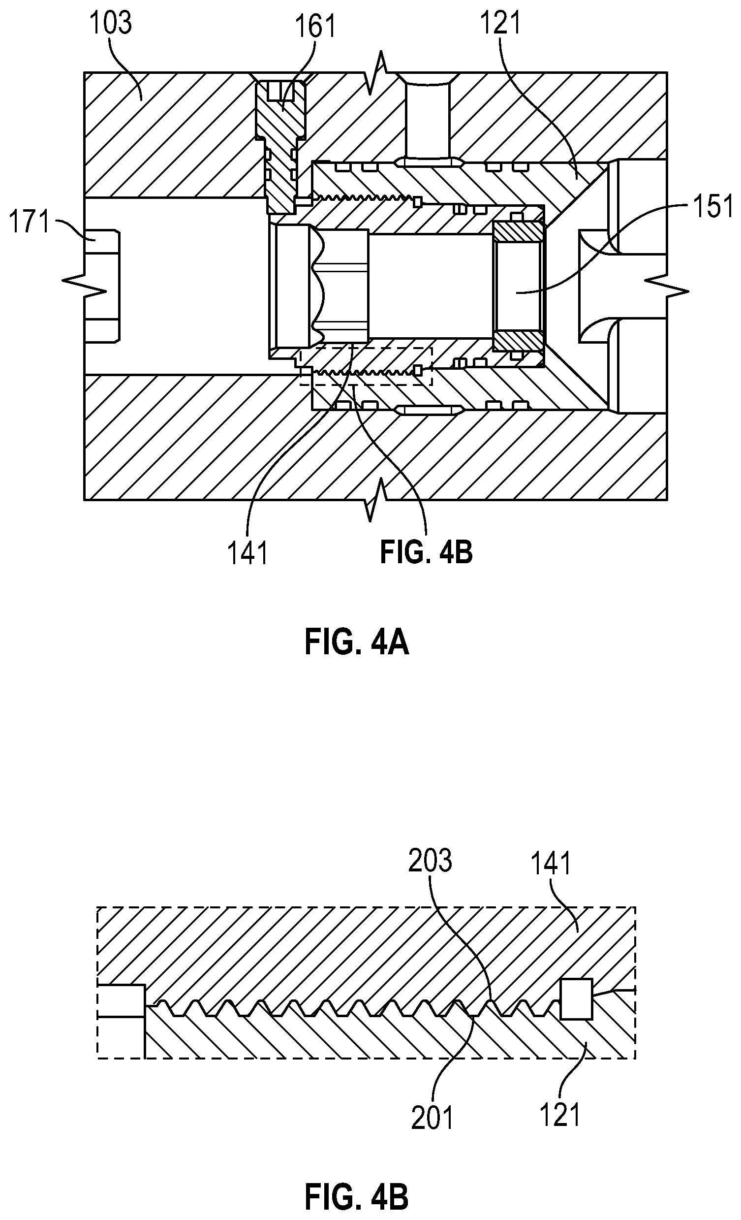 Patent US11781389 Figure 4 – System, method and apparatus for orifice retention and replacement in a bottom hole assembly