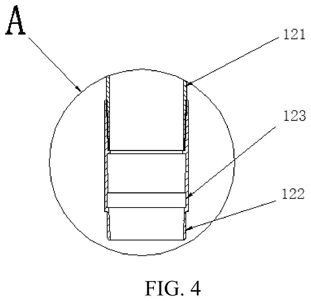 Patent US11781390 Figure 4 – Fidelity retaining type coring device for rock sample