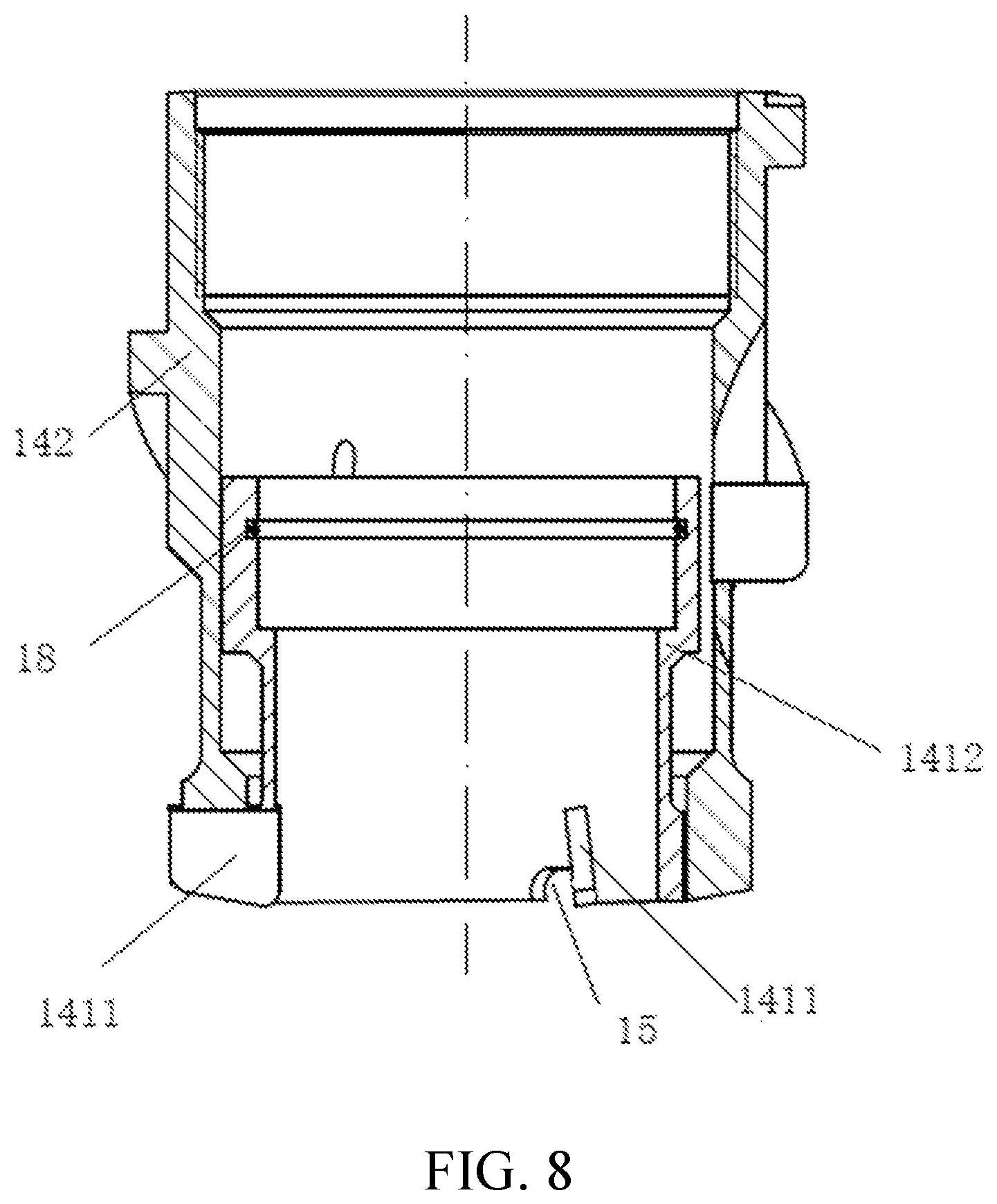 Patent US11781390 Figure 7 – Fidelity retaining type coring device for rock sample