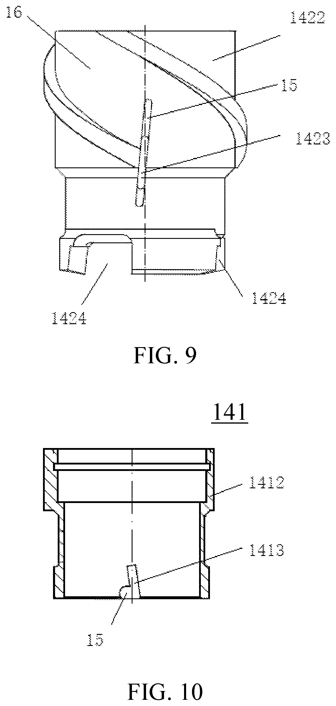Patent US11781390 Figure 8 – Fidelity retaining type coring device for rock sample