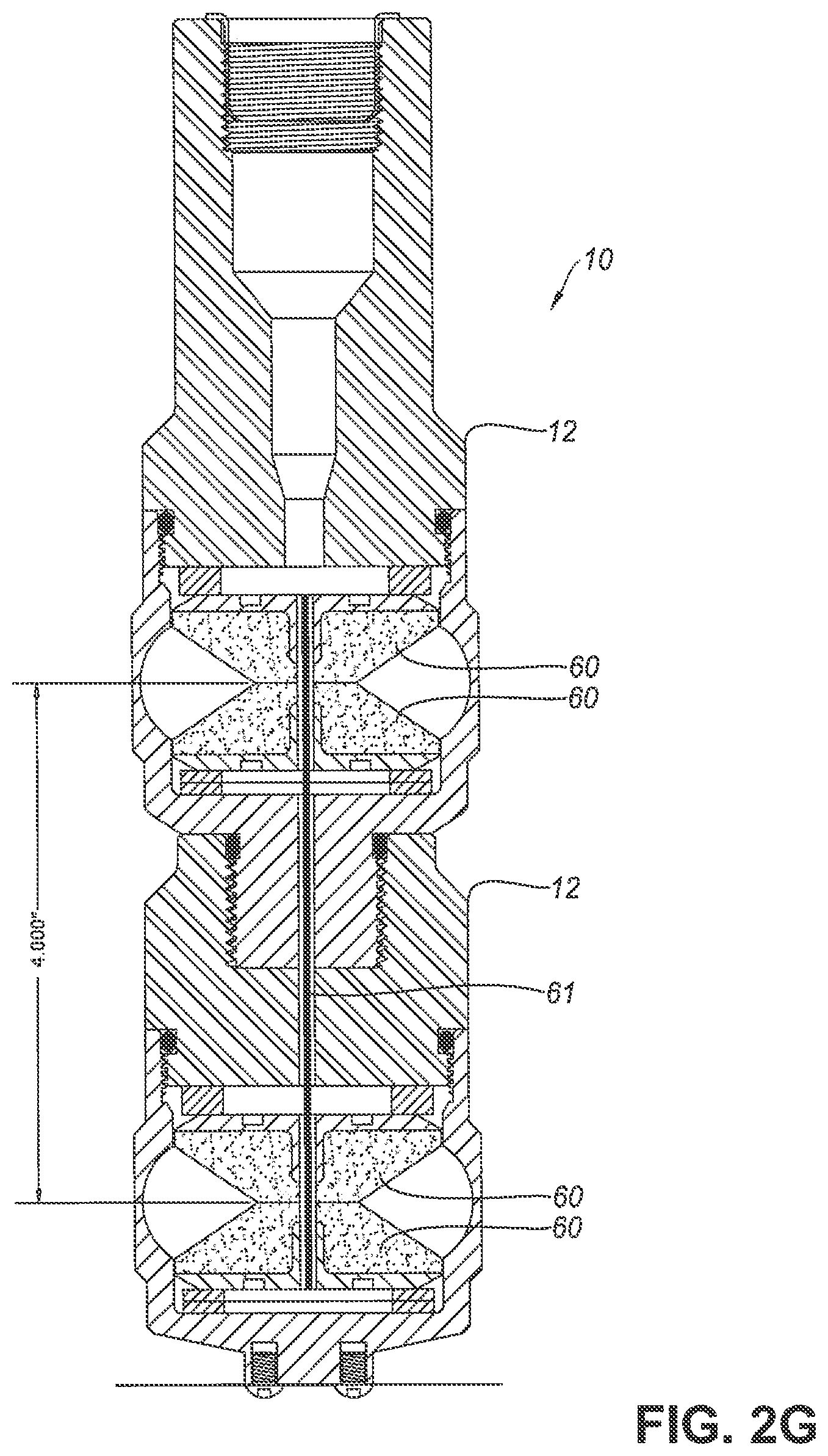 Patent US11781393 Figure 5 – Explosive downhole tools having improved wellbore conveyance and debris properties, methods of using the explosive downhole tools in a wellbore, and explosive units for explosive column tools