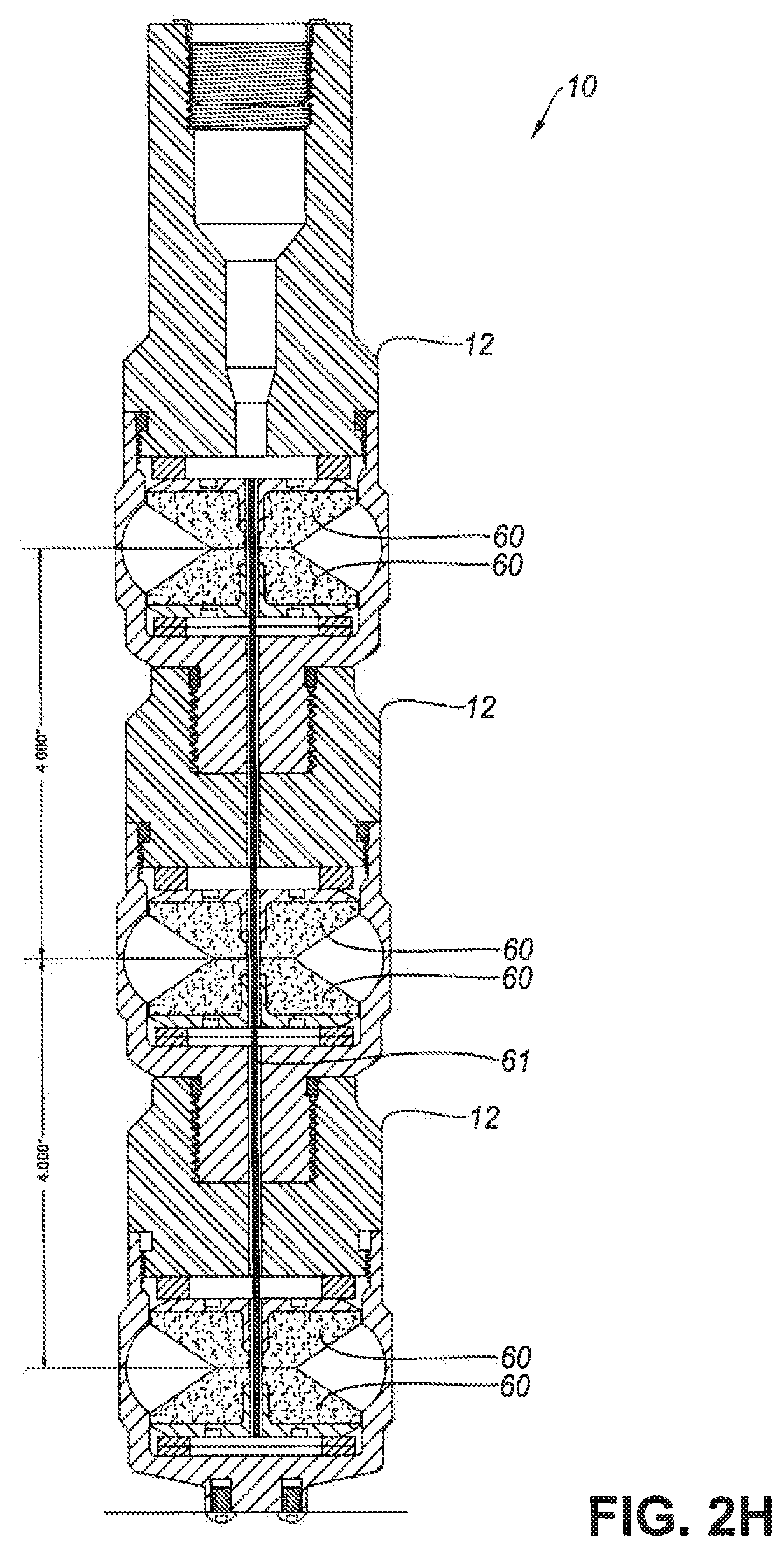 Patent US11781393 Figure 6 – Explosive downhole tools having improved wellbore conveyance and debris properties, methods of using the explosive downhole tools in a wellbore, and explosive units for explosive column tools