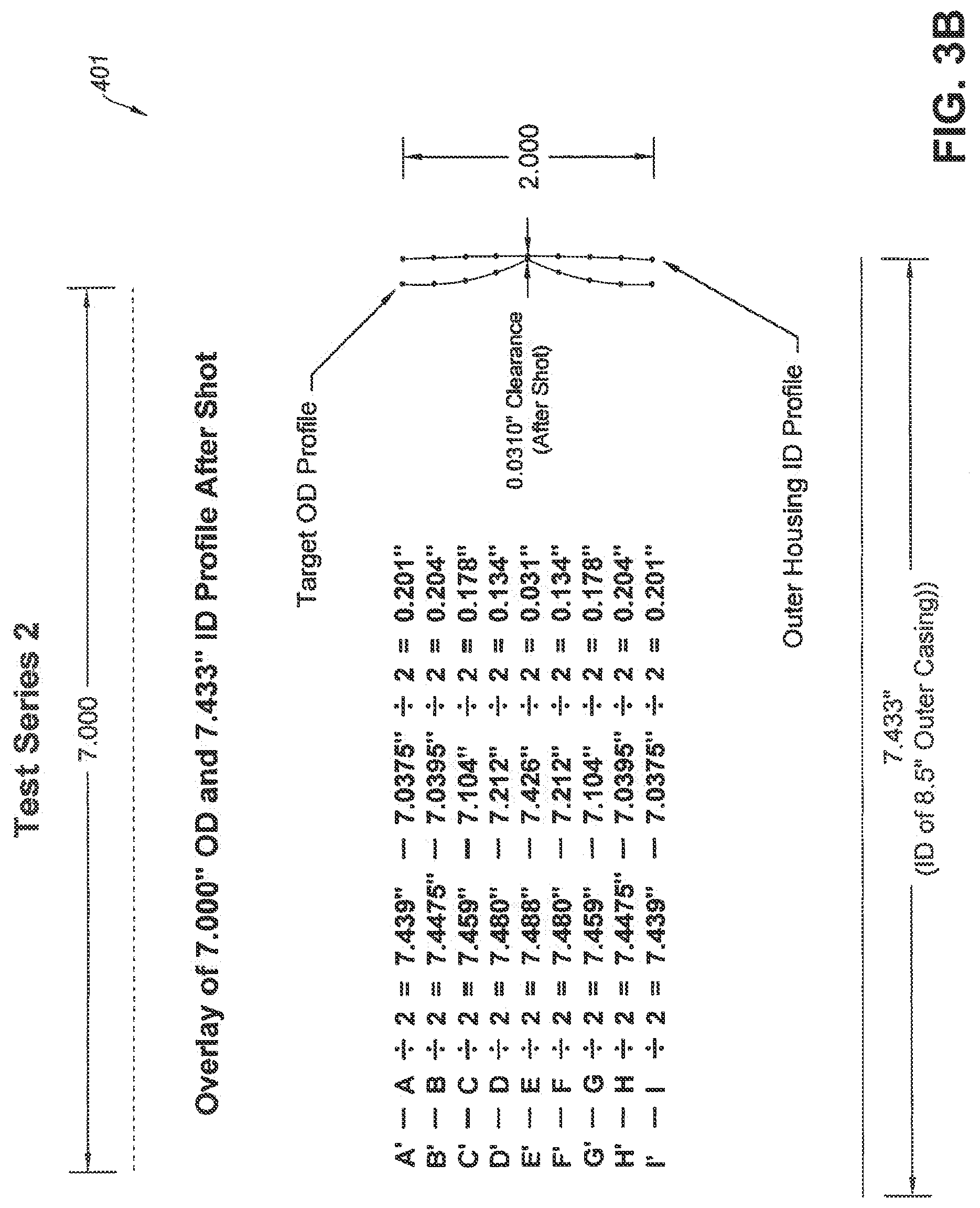 Patent US11781393 Figure 13 – Explosive downhole tools having improved wellbore conveyance and debris properties, methods of using the explosive downhole tools in a wellbore, and explosive units for explosive column tools