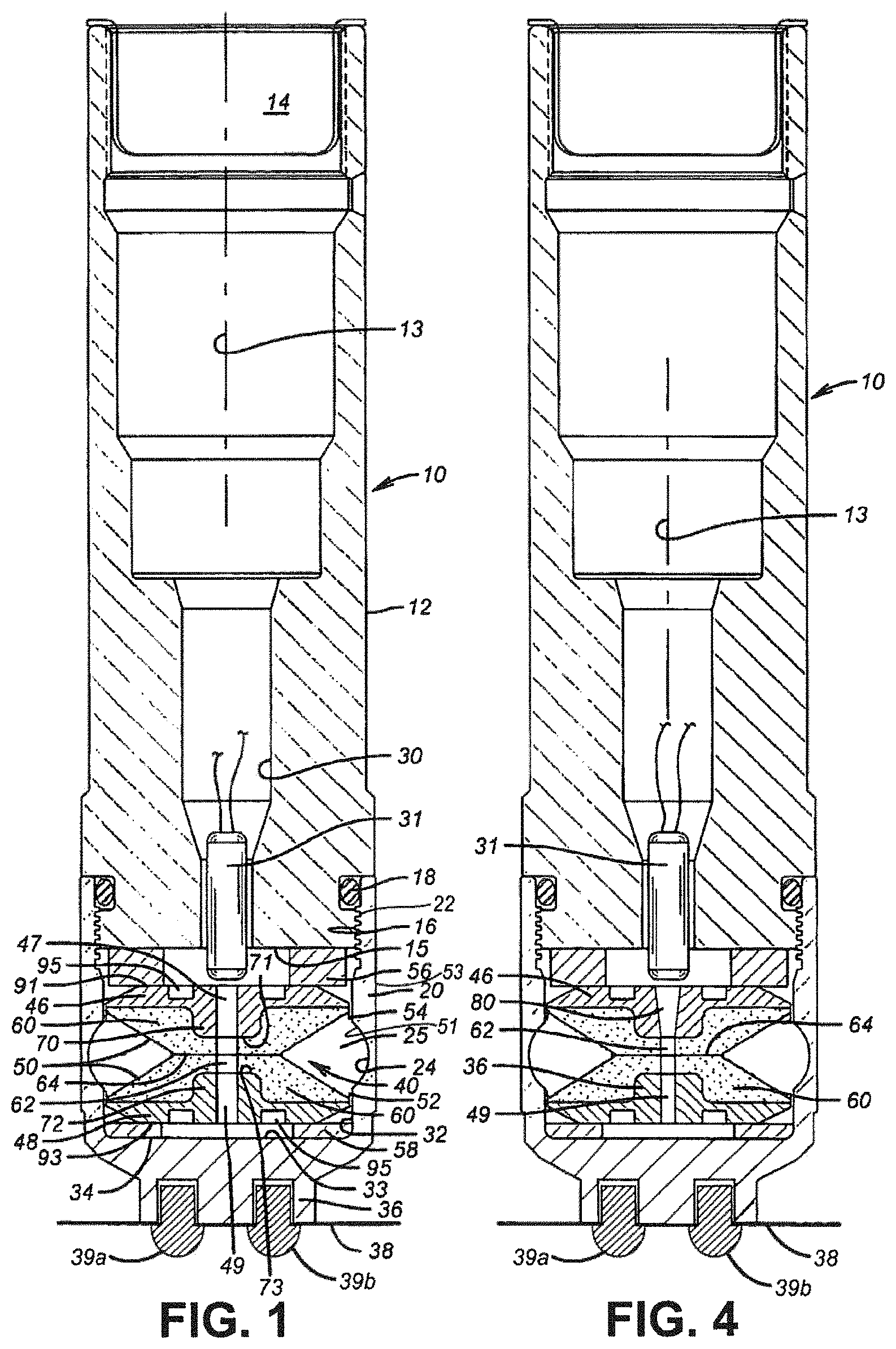 Patent US11781394 Figure 1 – Shaped charge assembly, explosive units, and methods for selectively expanding wall of a tubular
