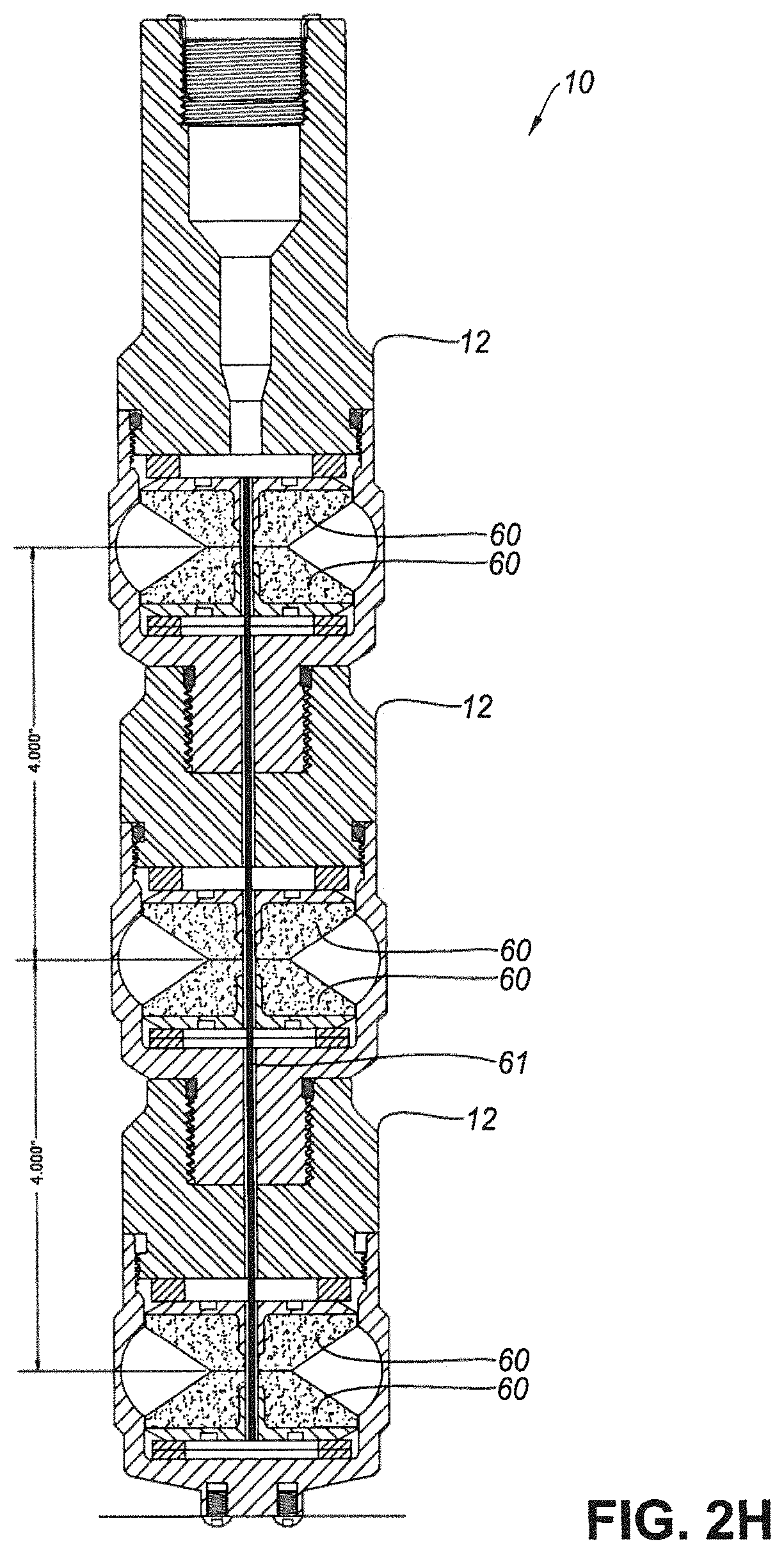 Patent US11781394 Figure 6 – Shaped charge assembly, explosive units, and methods for selectively expanding wall of a tubular