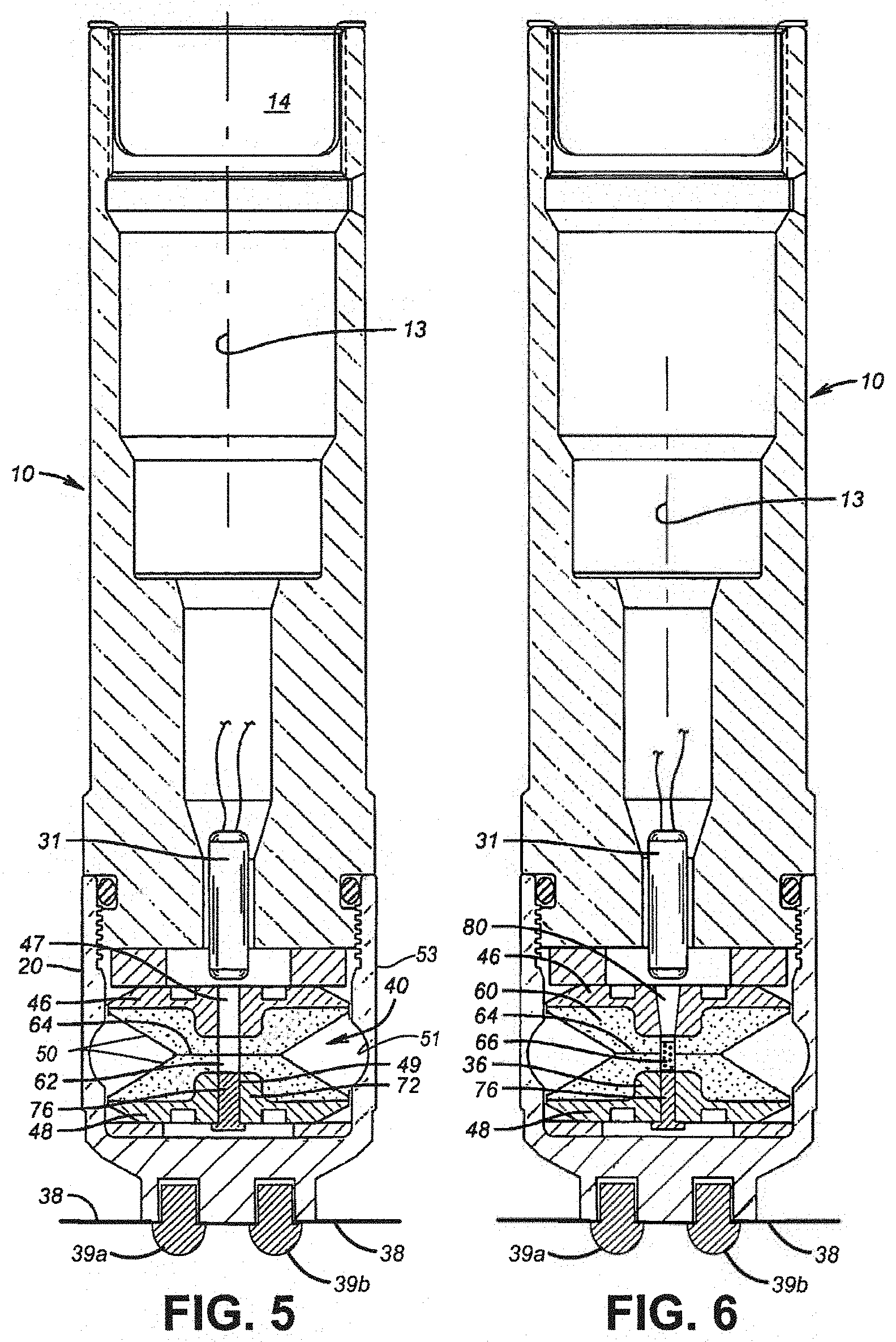 Patent US11781394 Figure 13 – Shaped charge assembly, explosive units, and methods for selectively expanding wall of a tubular