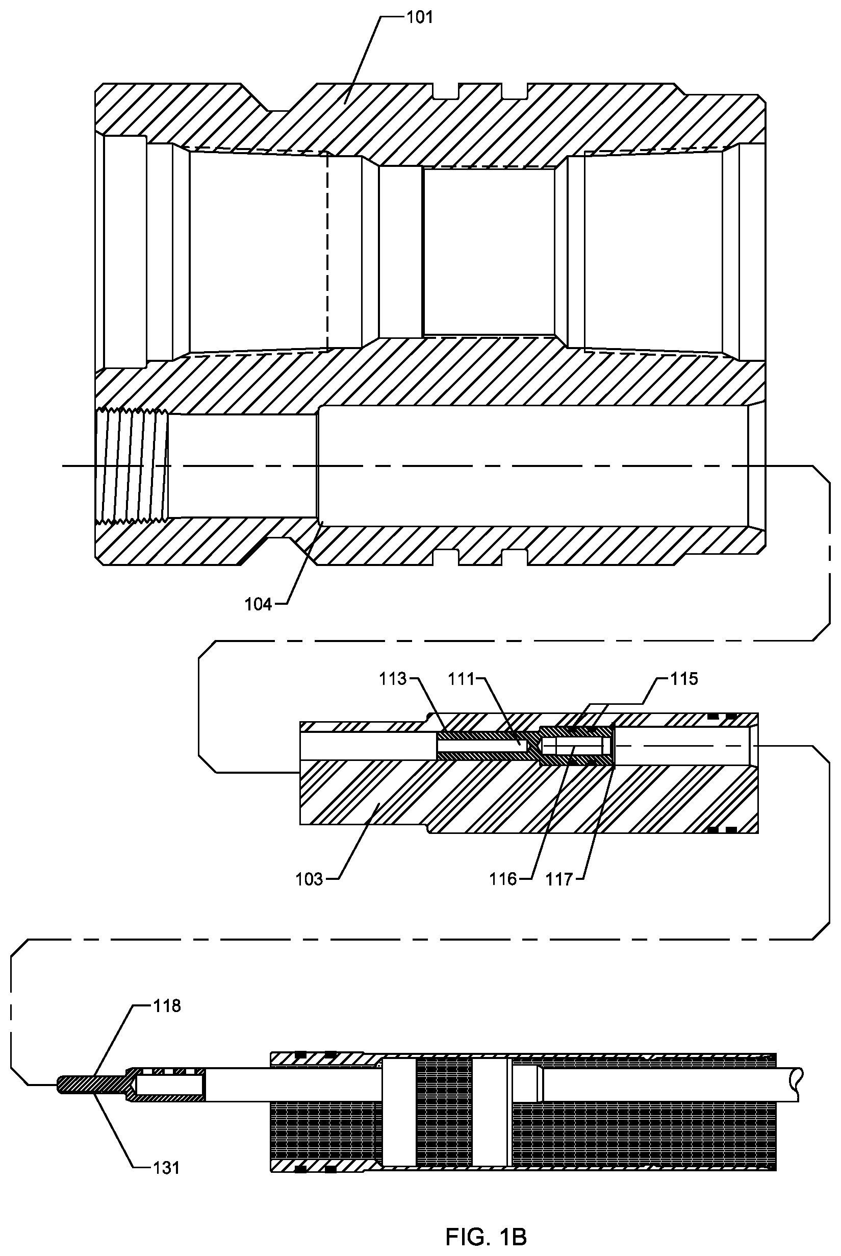 Patent US11781396 Figure 2 – Disconnectable pressure-preserving electrical connector and method of installation