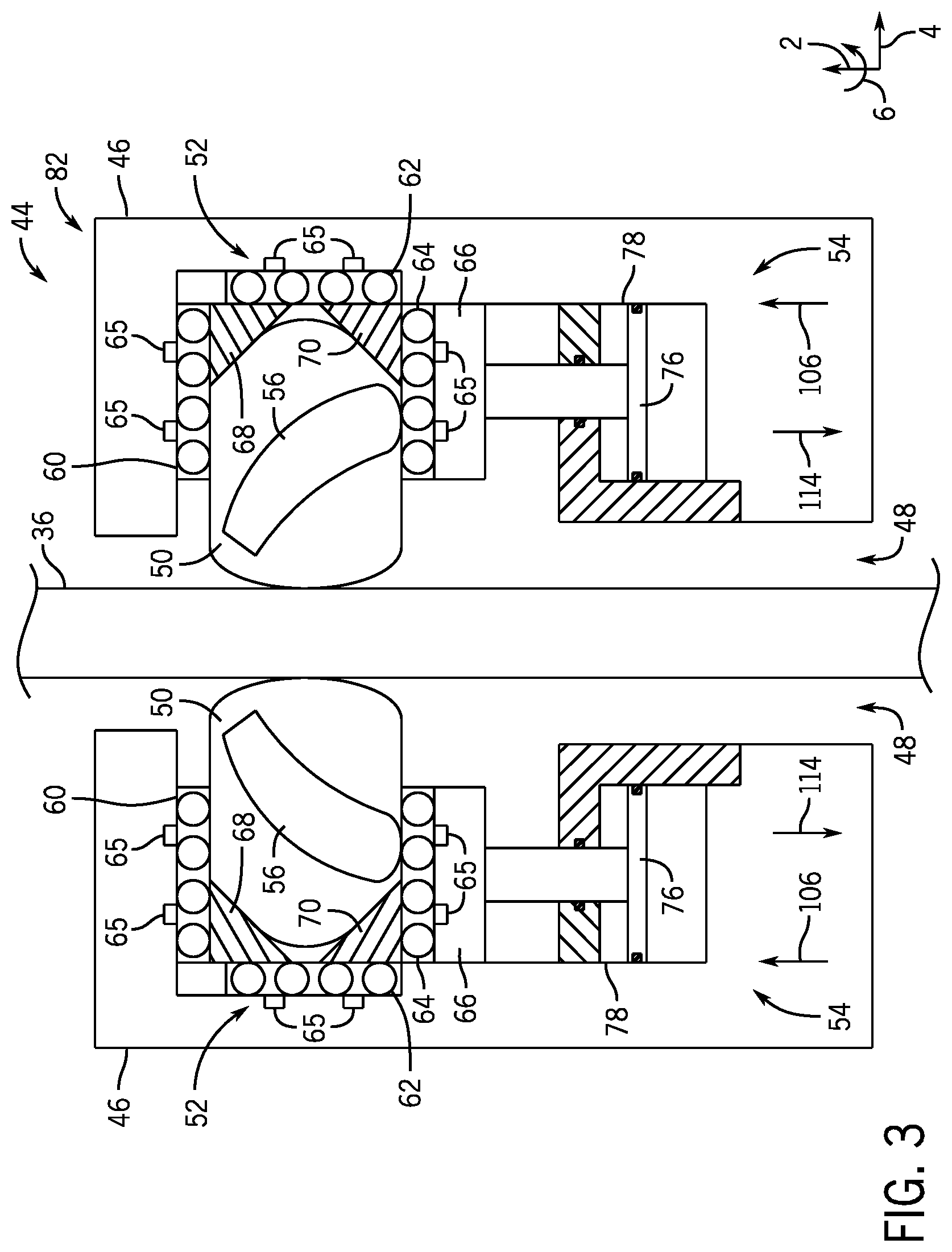 Patent US11781398 Figure 3 – Rotating control device system