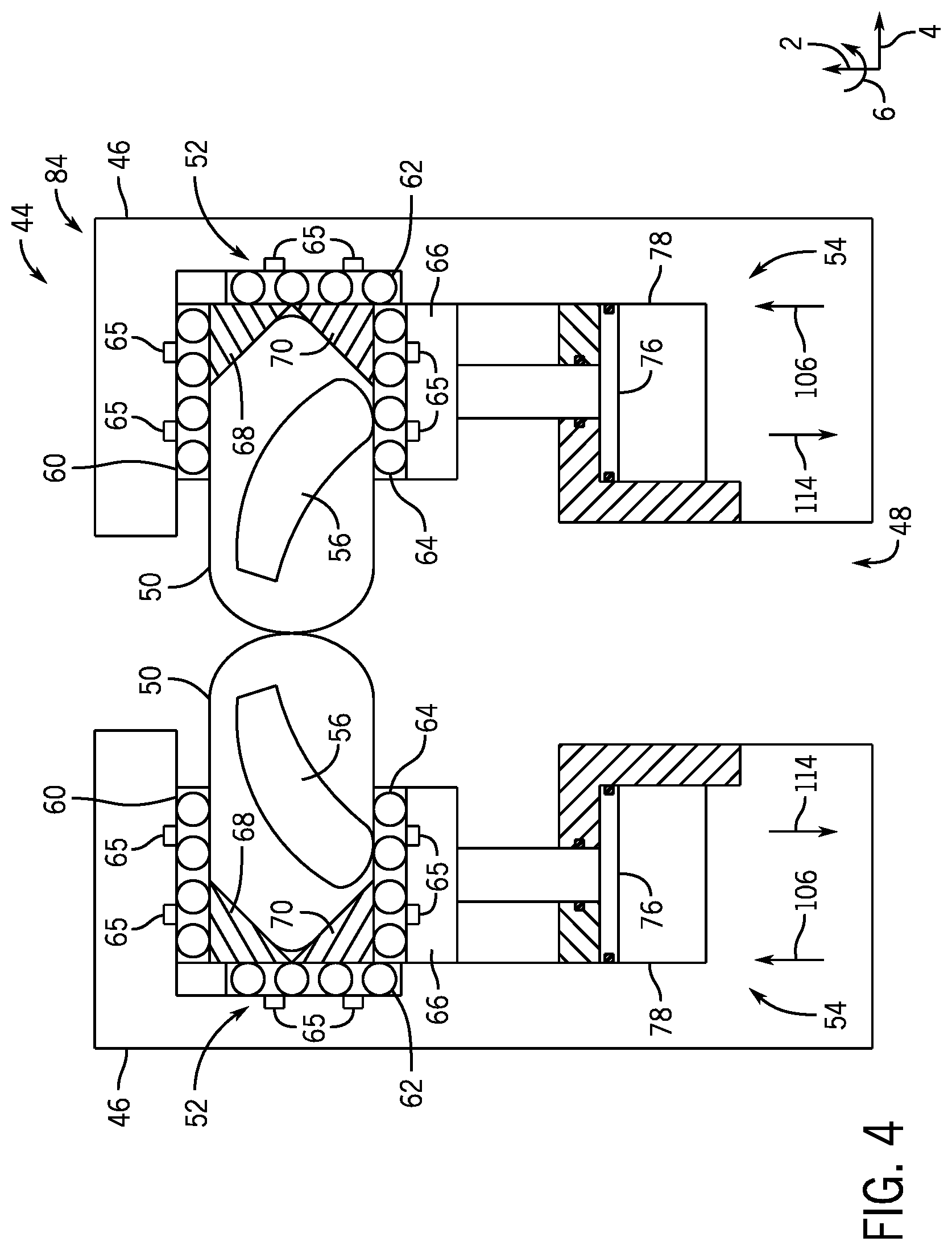 Patent US11781398 Figure 4 – Rotating control device system