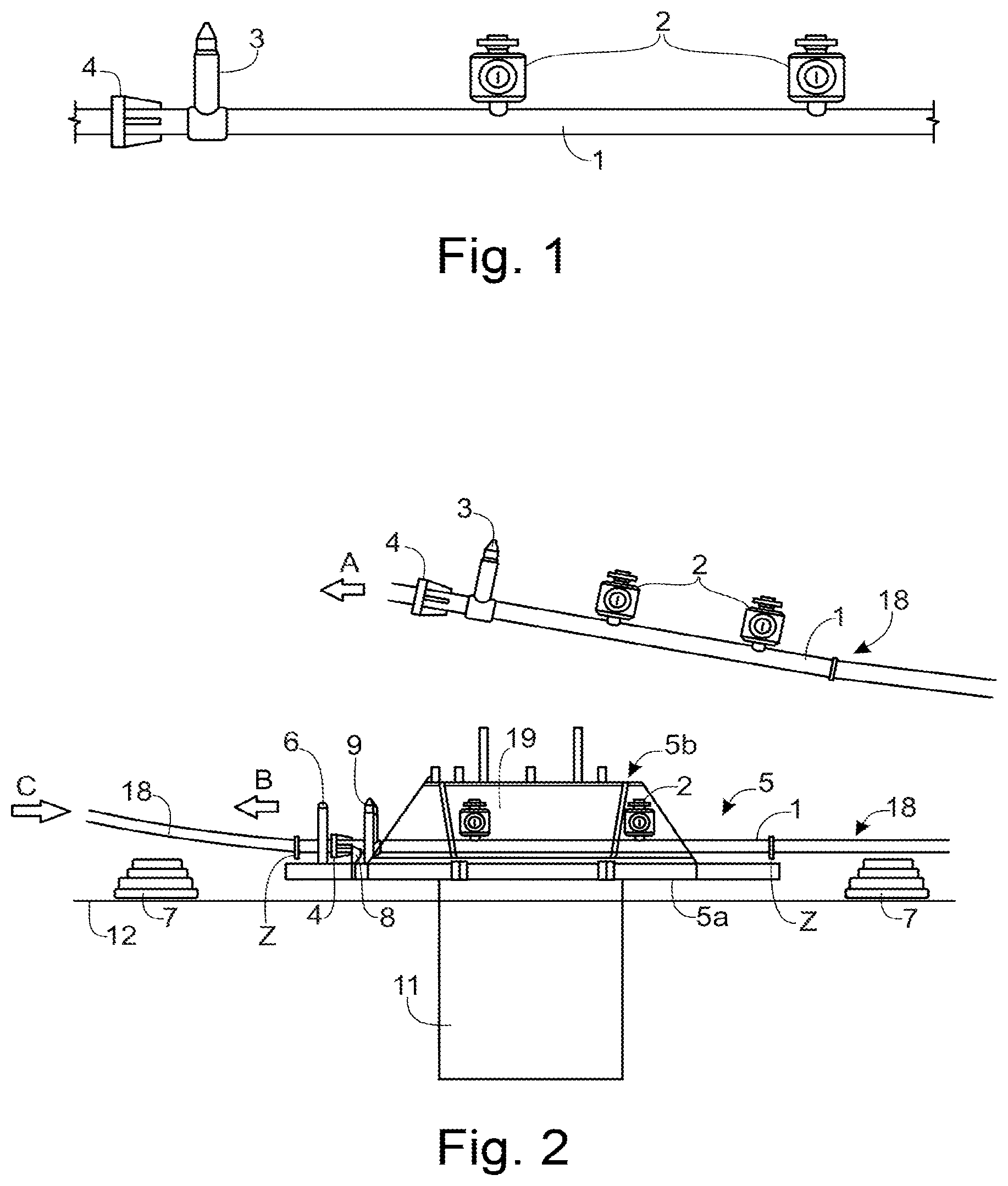 Patent US11781401 Figure 1 – Tie-in of subsea pipeline