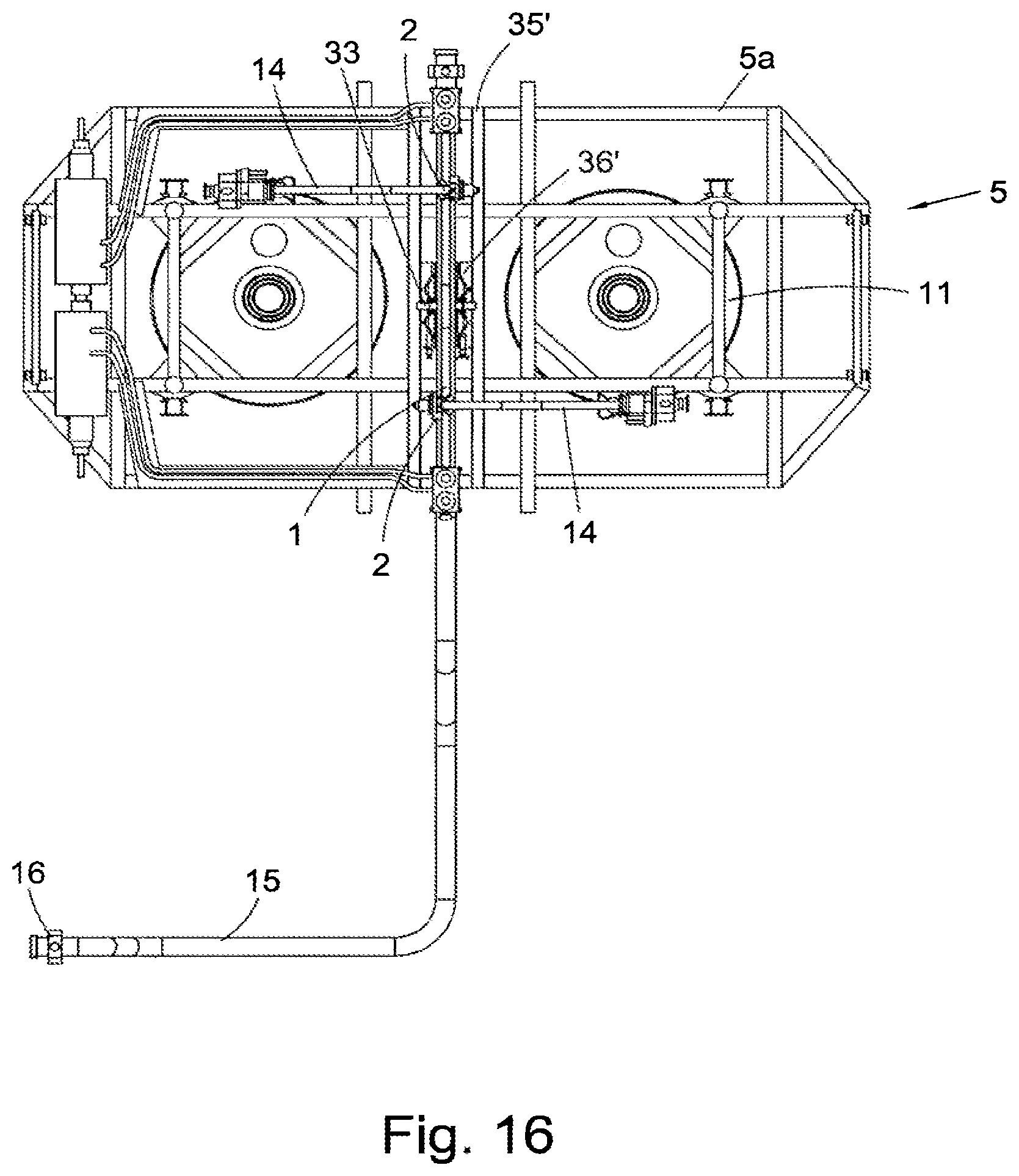 Patent US11781401 Figure 13 – Tie-in of subsea pipeline