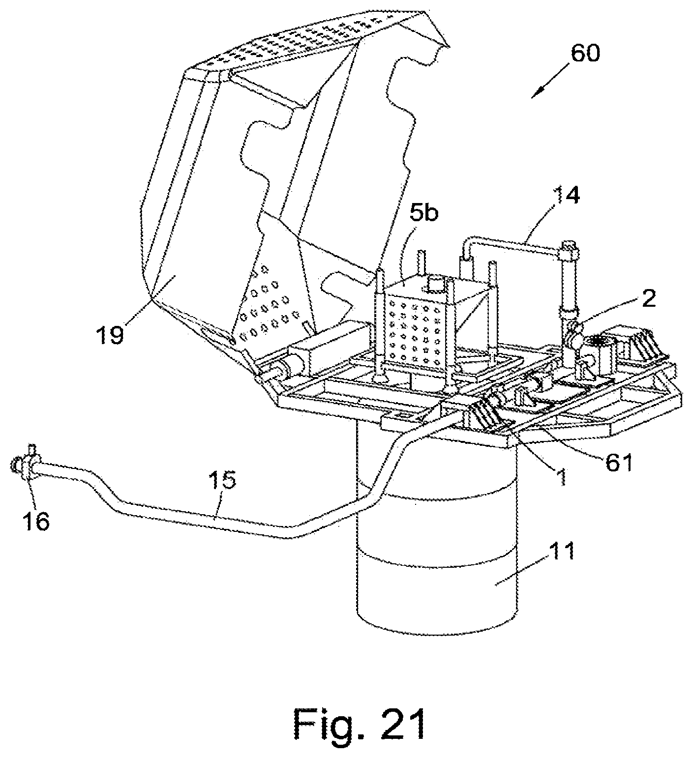 Patent US11781401 Figure 17 – Tie-in of subsea pipeline