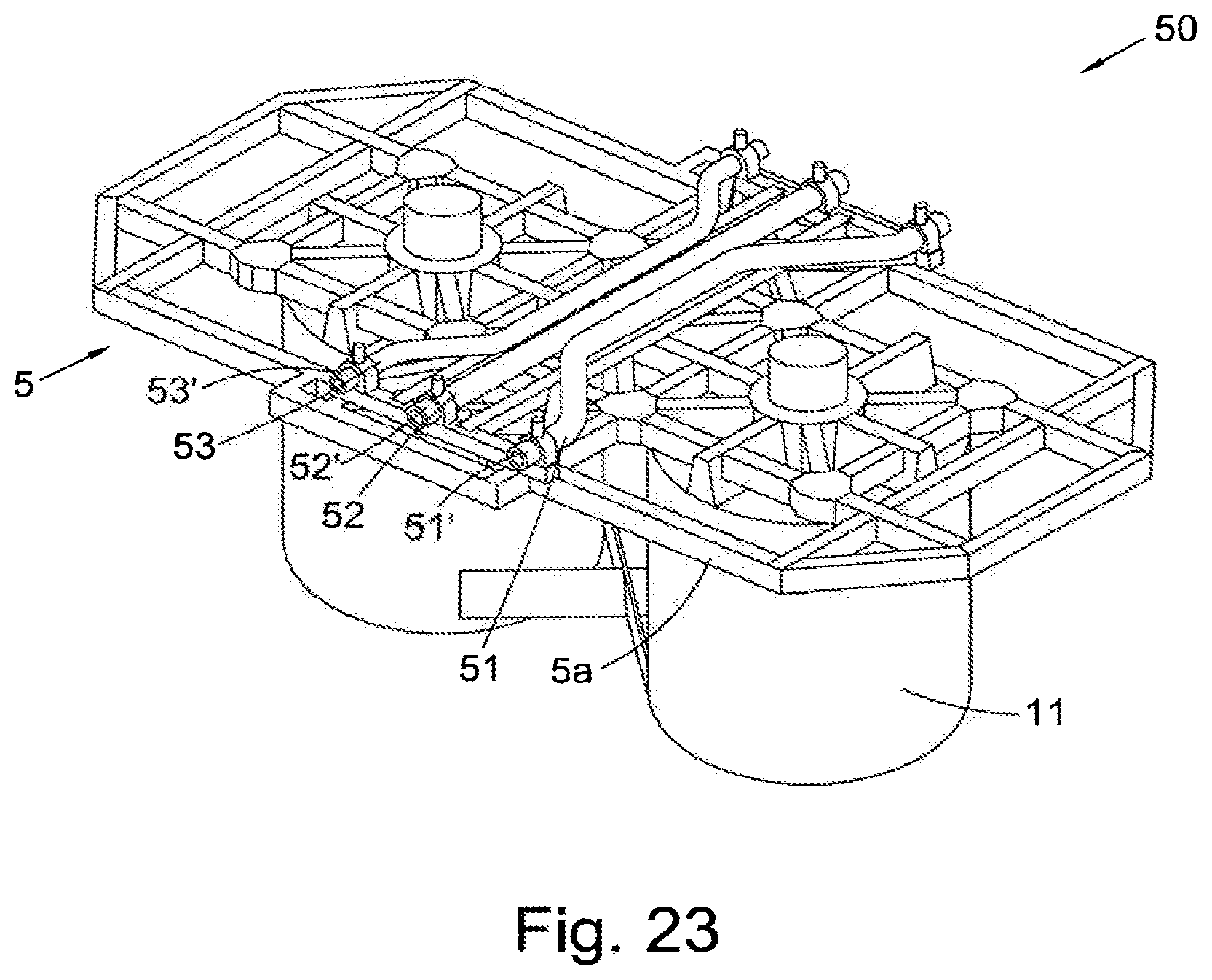 Patent US11781401 Figure 19 – Tie-in of subsea pipeline