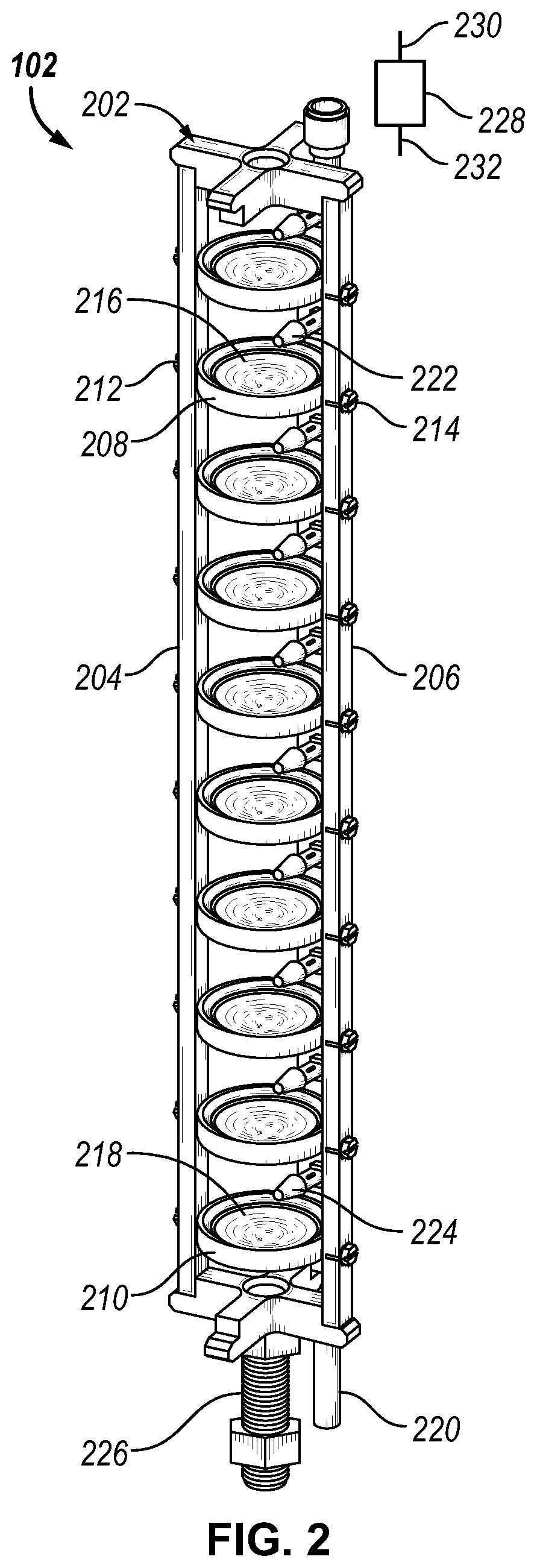Patent US11781405 Figure 2 – Acoustic wellbore deliquification