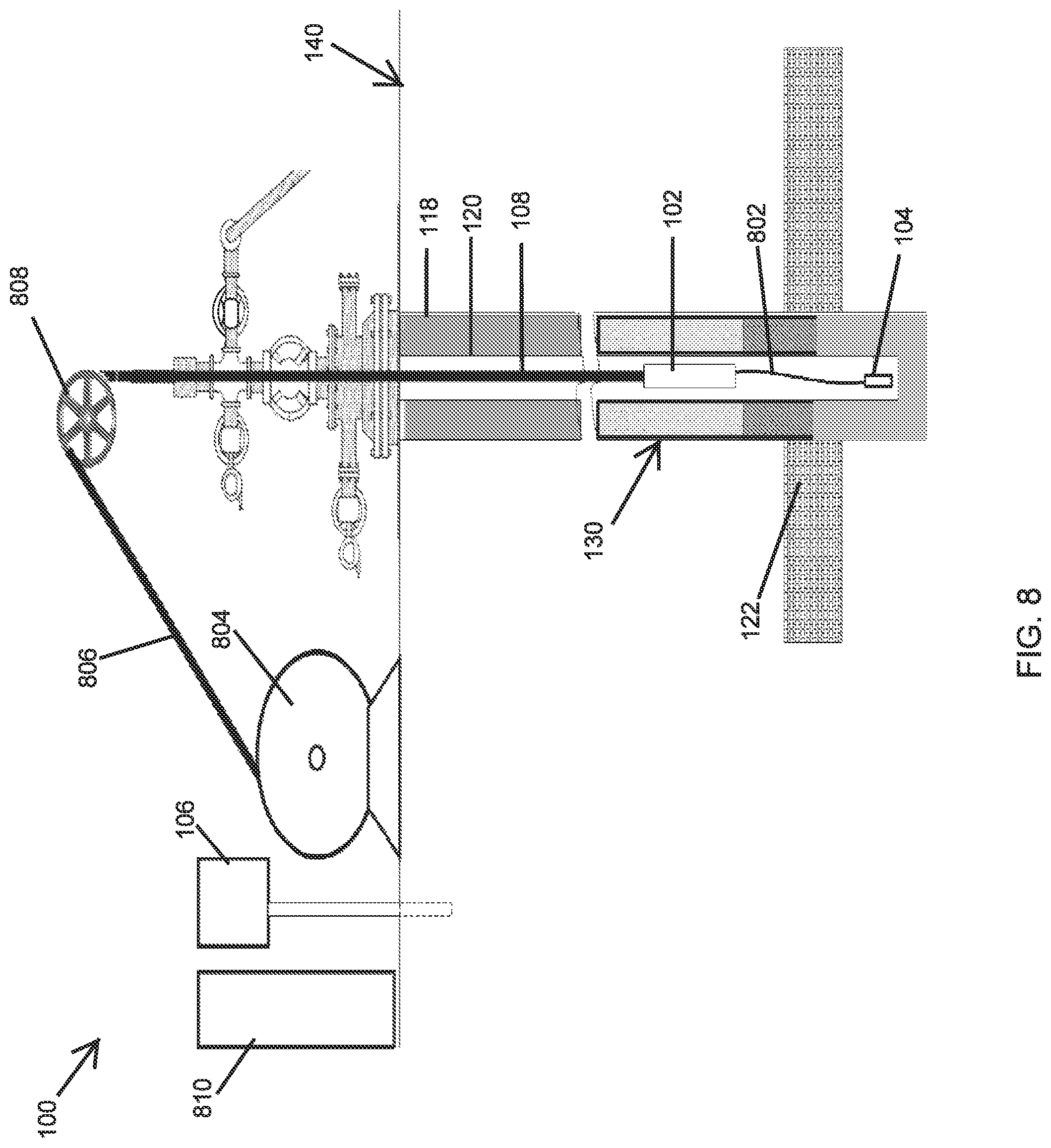 Patent US11781405 Figure 7 – Acoustic wellbore deliquification