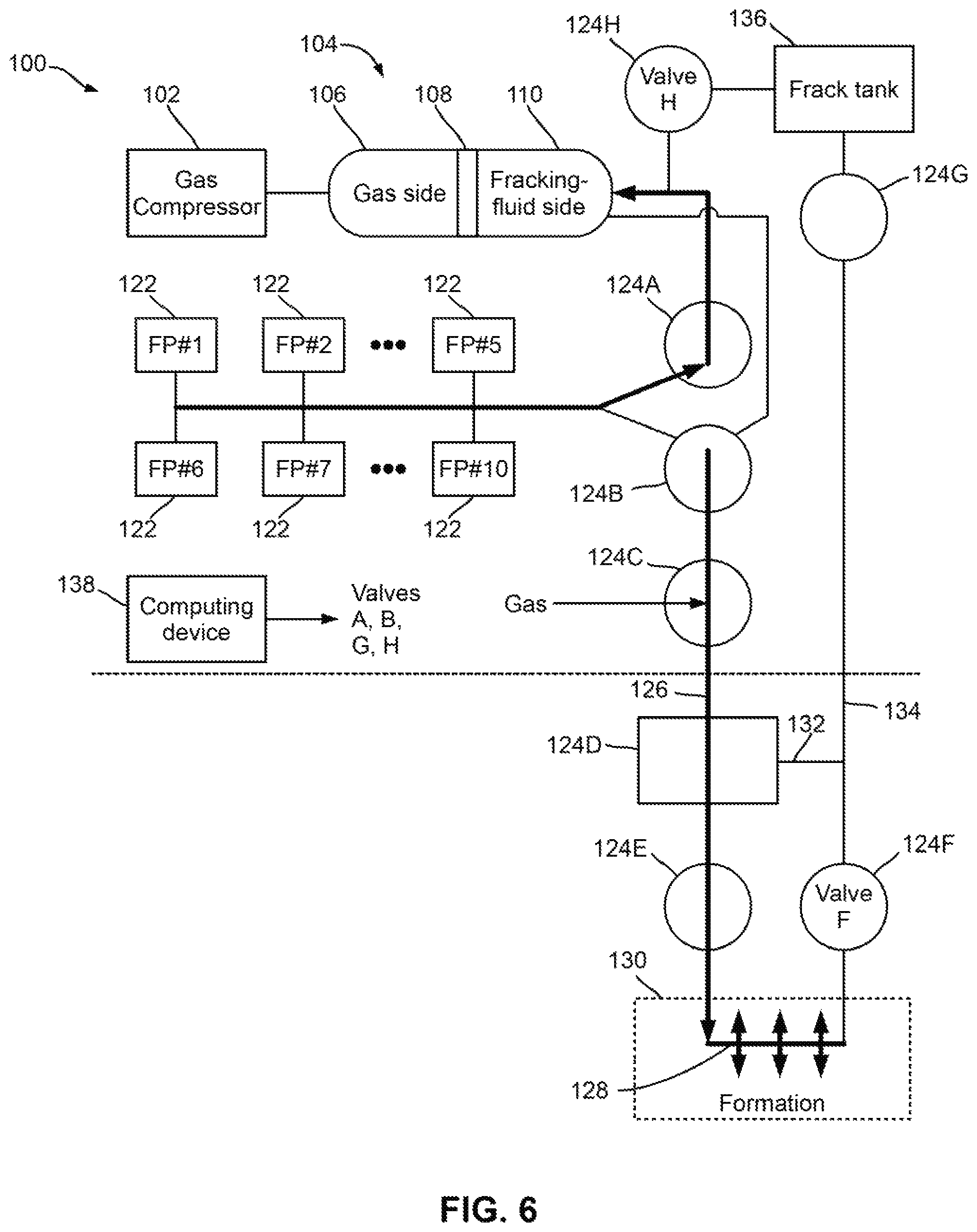Patent US11781409 Figure 5 – Fracturing system and method therefor
