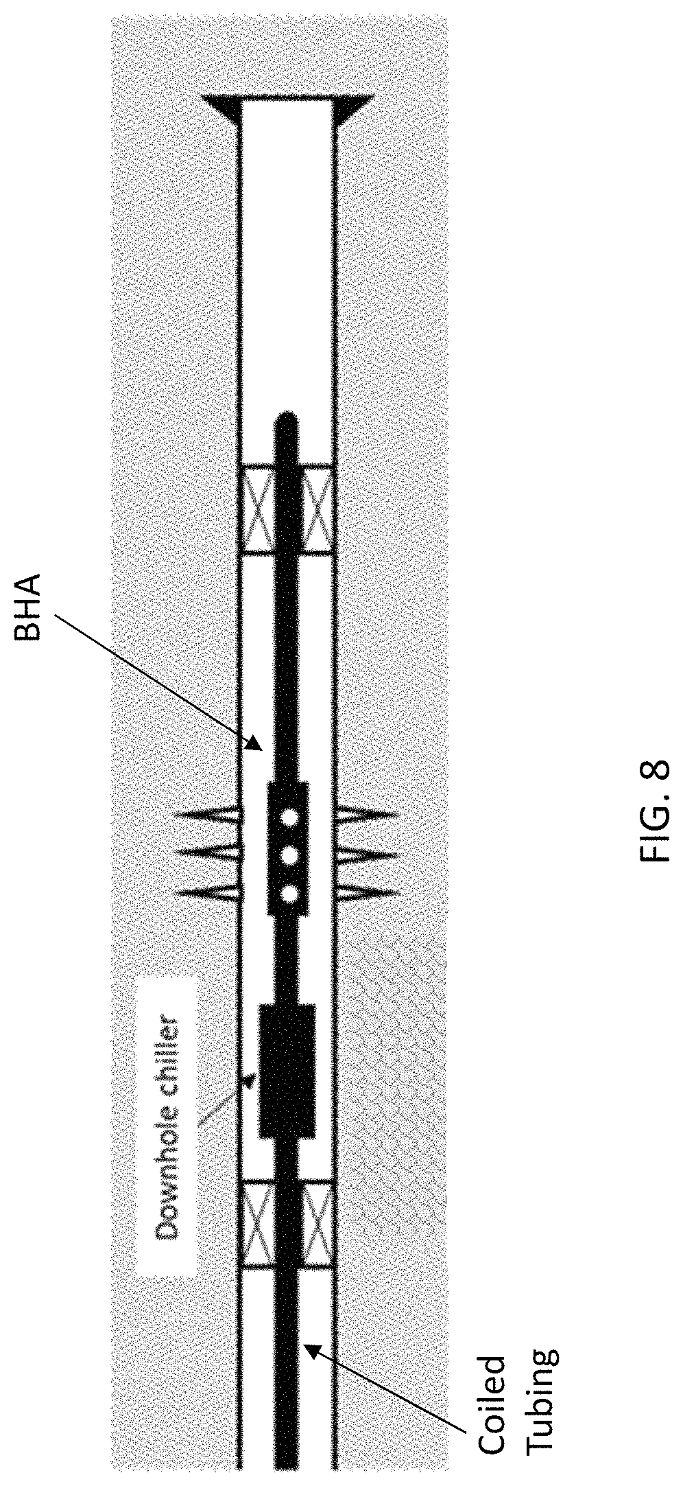 Patent US11781411 Figure 9 – Methods and systems for reducing hydraulic fracture breakdown pressure via preliminary cooling fluid injection