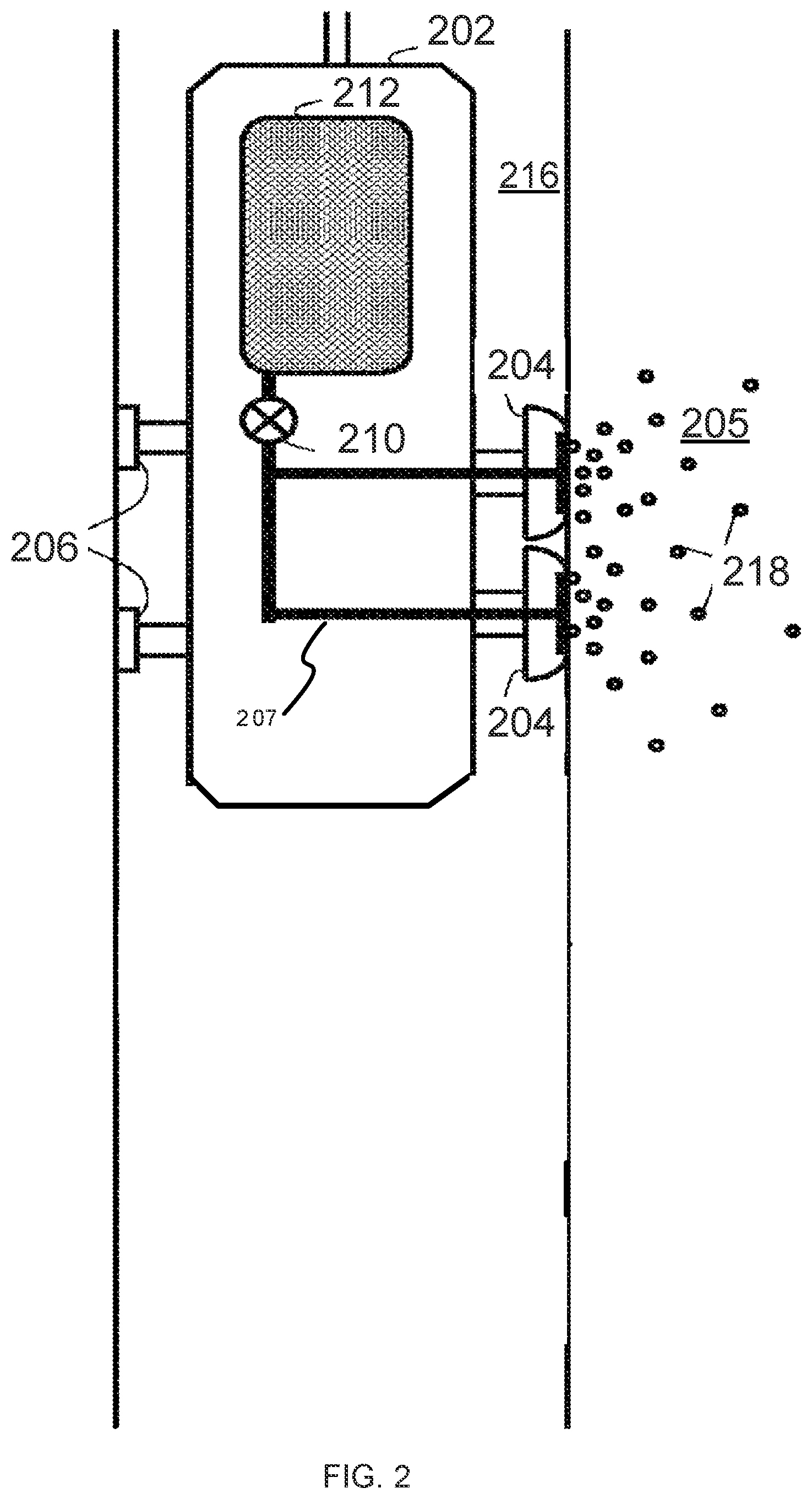 Patent US11781413 Figure 2 – Downhole acid injection to stimulate formation production